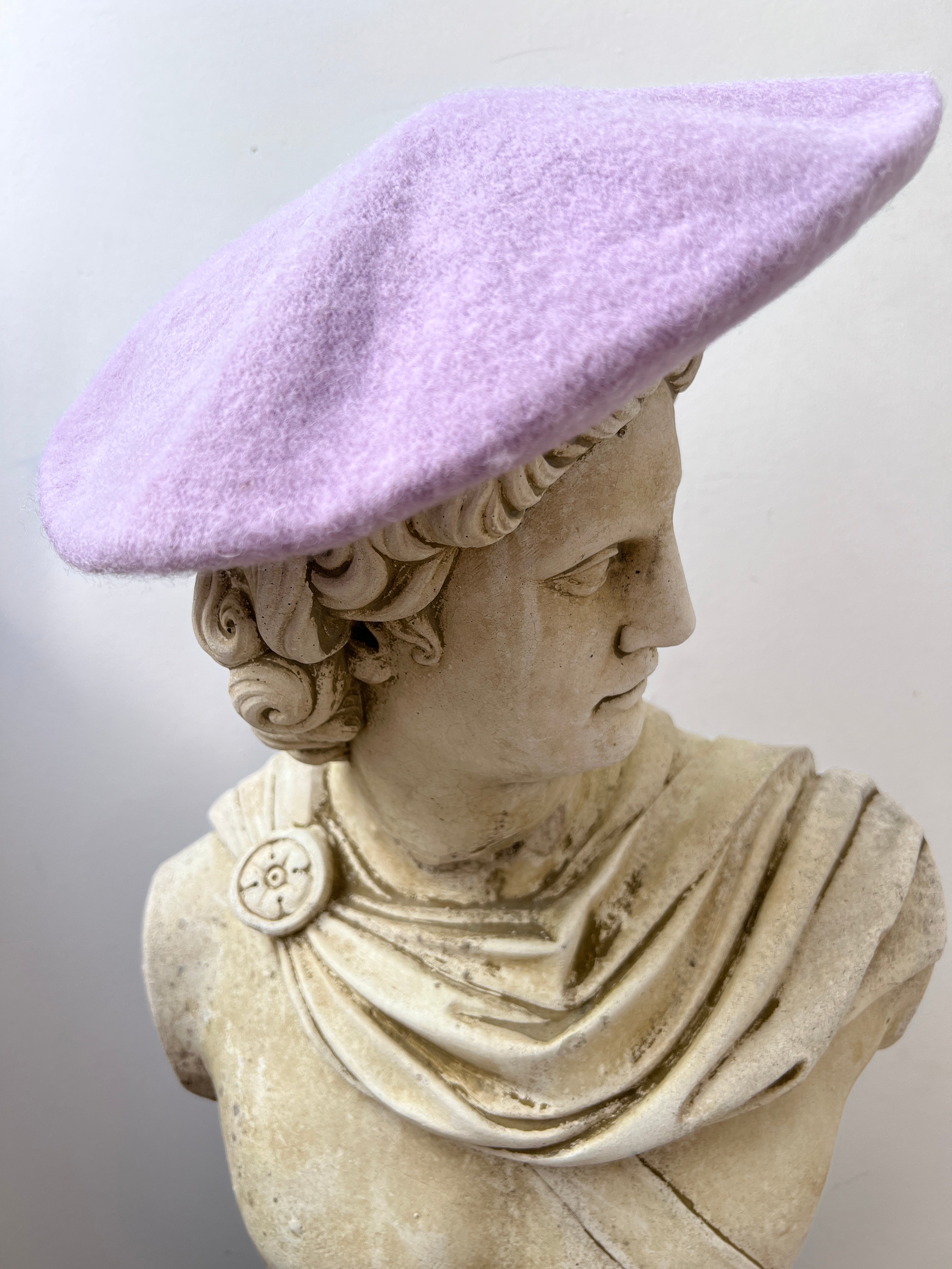 Not specified Hats One Size French Beret Hat Lilac