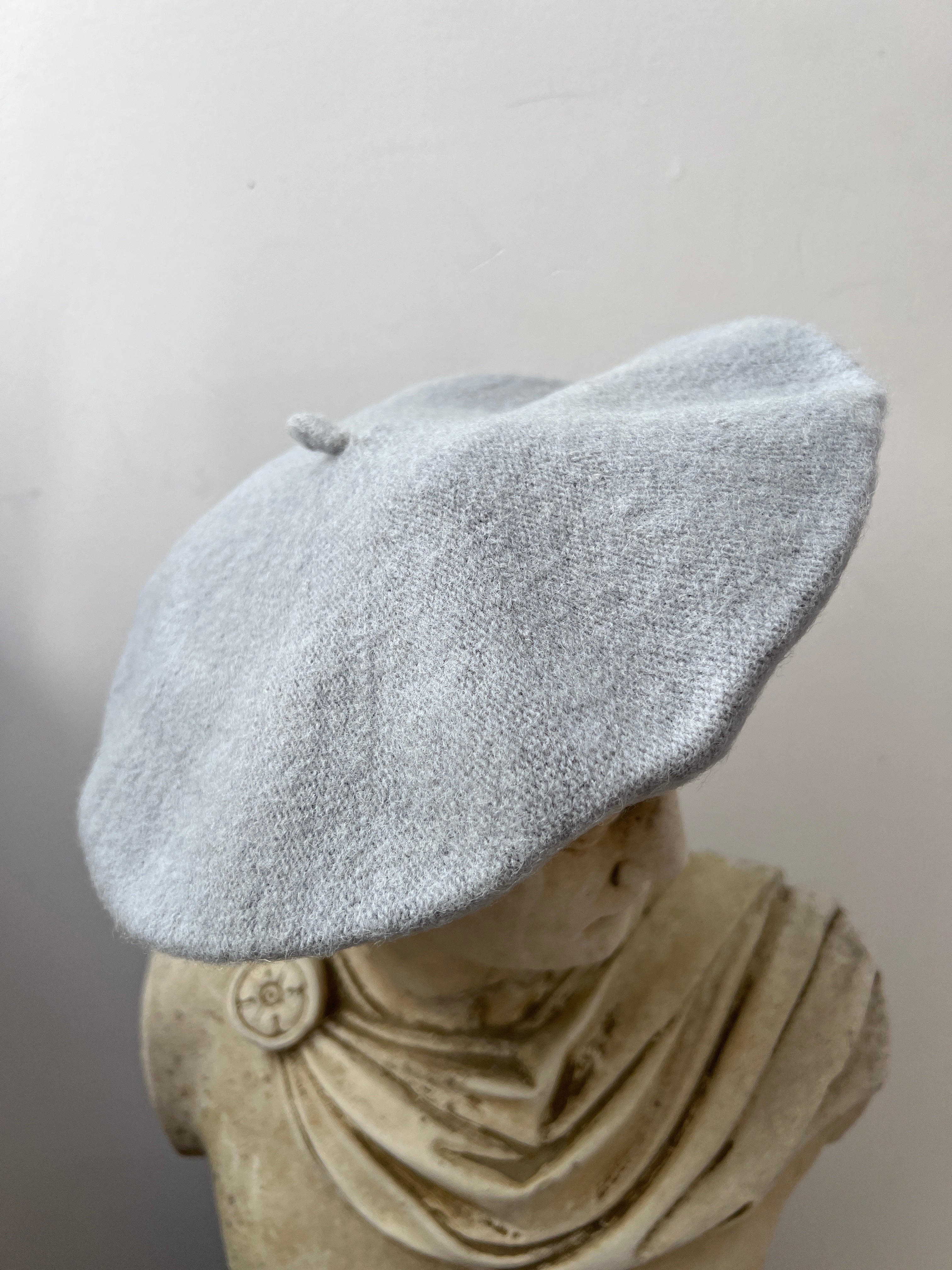 French Beret Hat Soft Grey | Hats