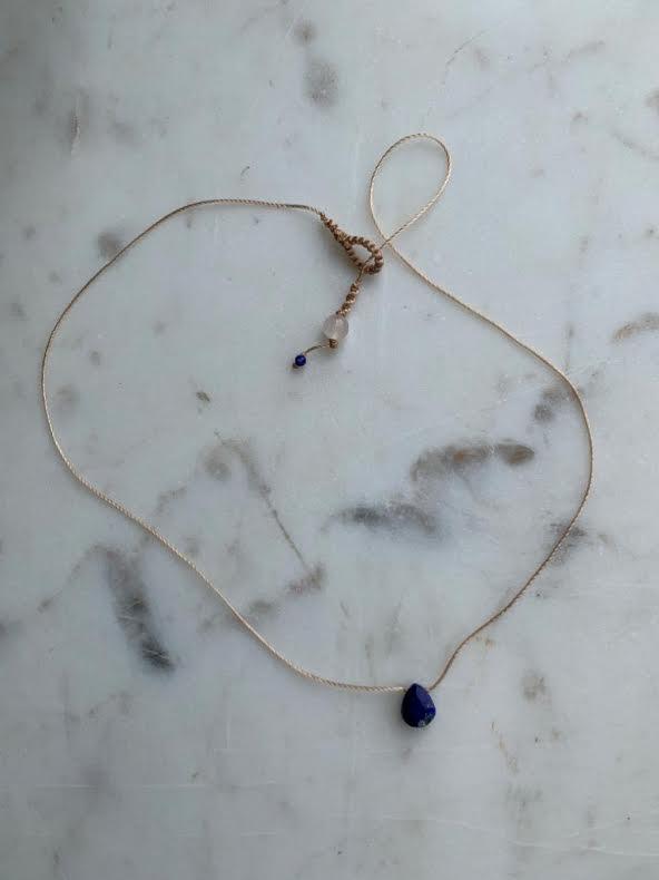 Lapis Drop | Necklaces