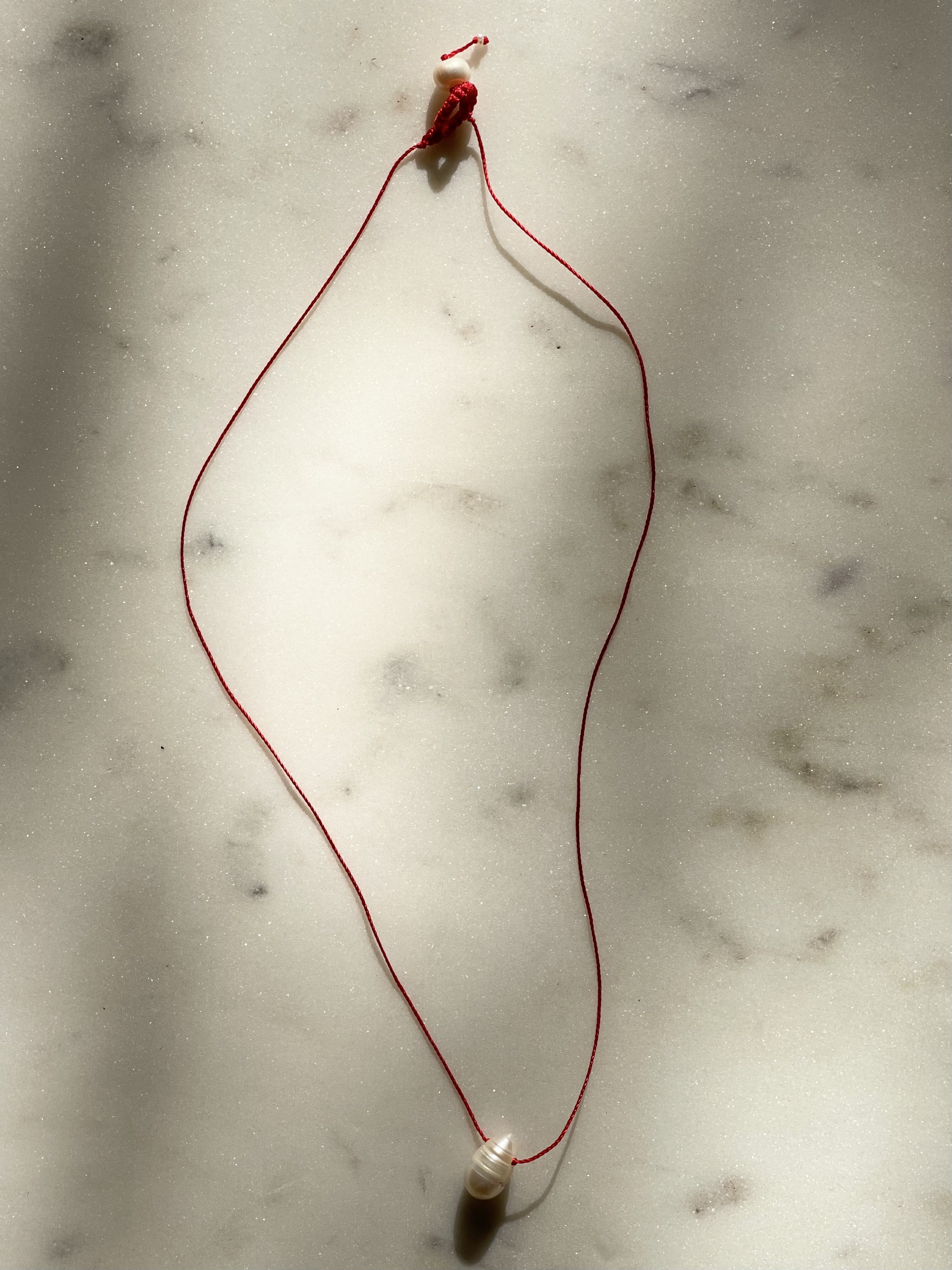 Not specified Necklaces Single Pearl Drop
