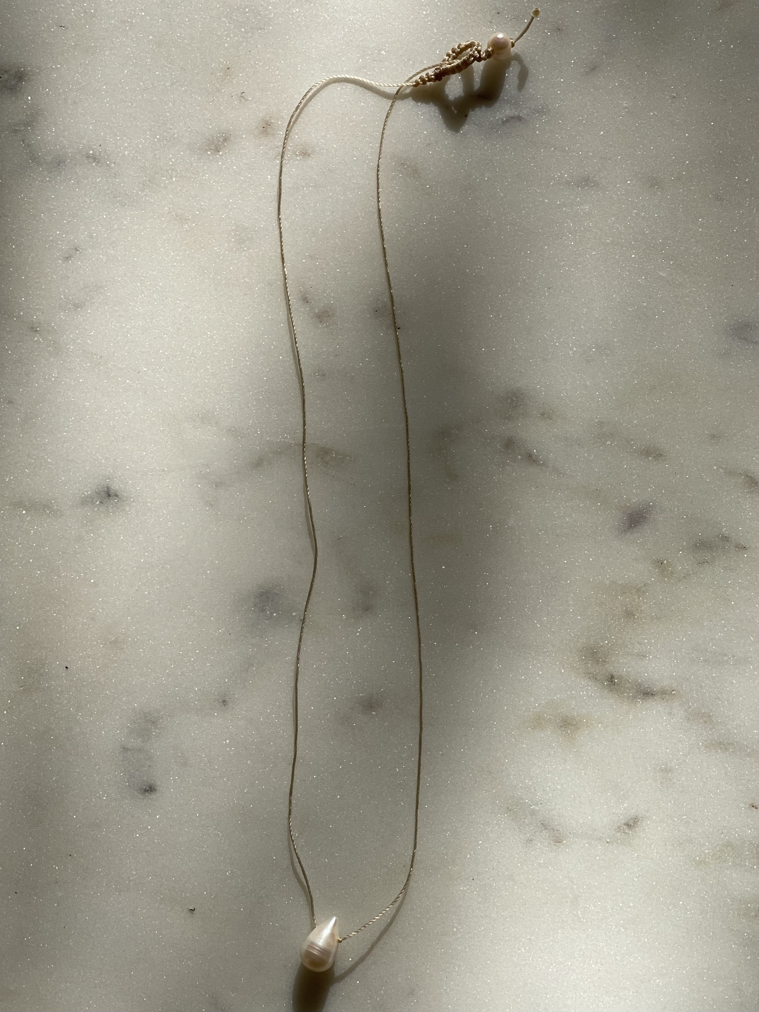 Not specified Necklaces Single Pearl Drop
