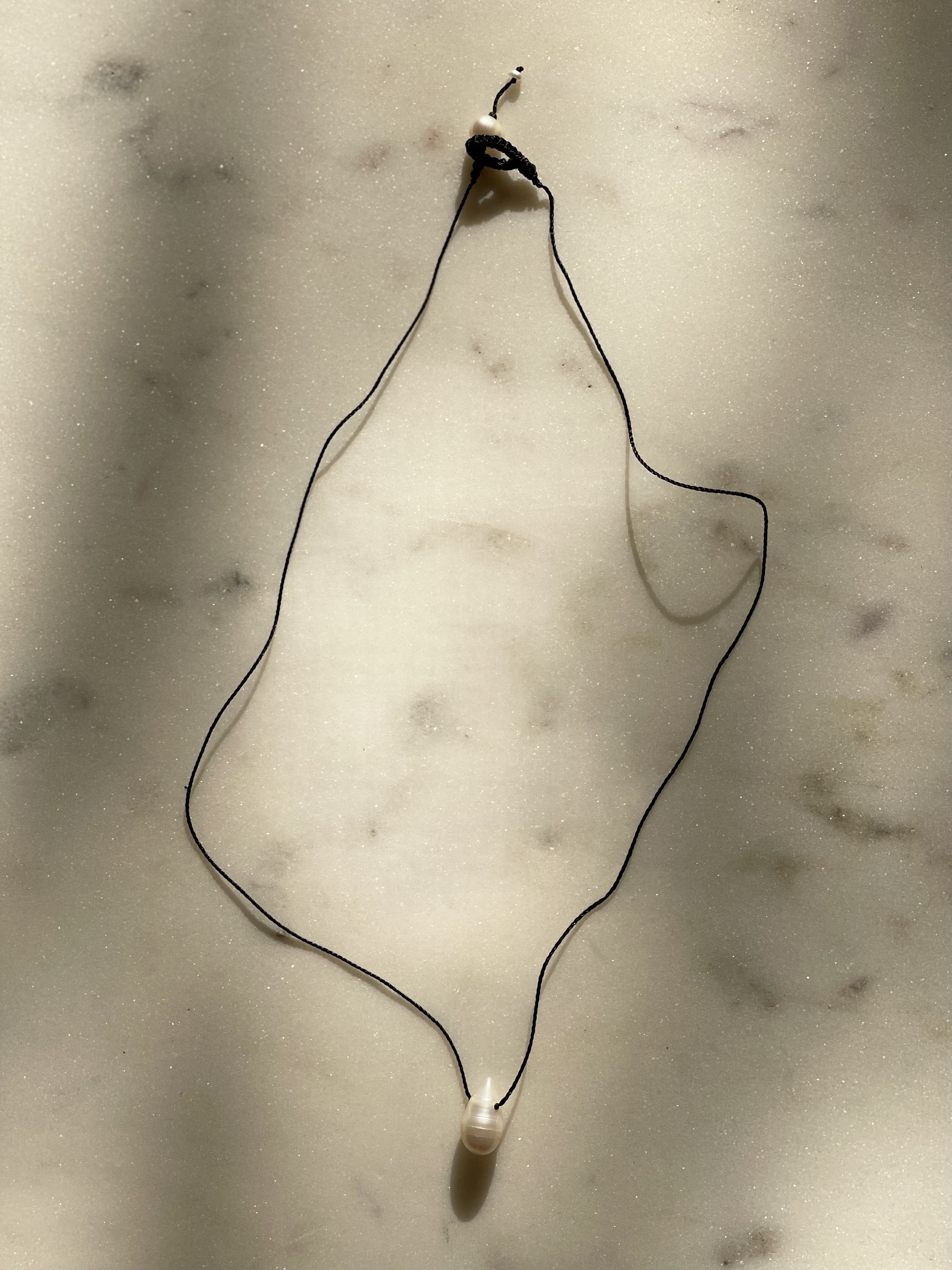 Not specified Necklaces Single Pearl Drop