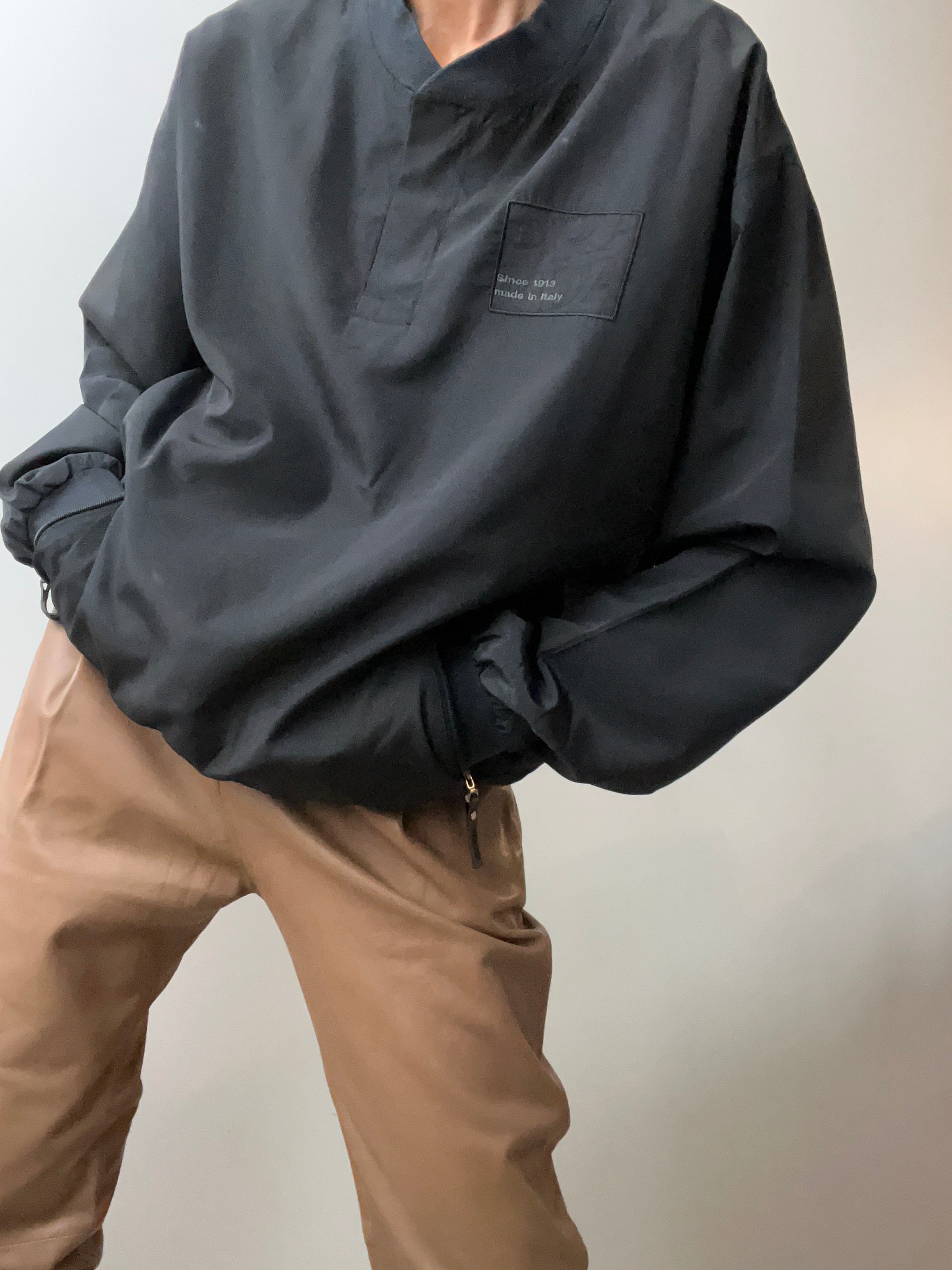 Prada Jackets Medium-Large Black Sports Parka
