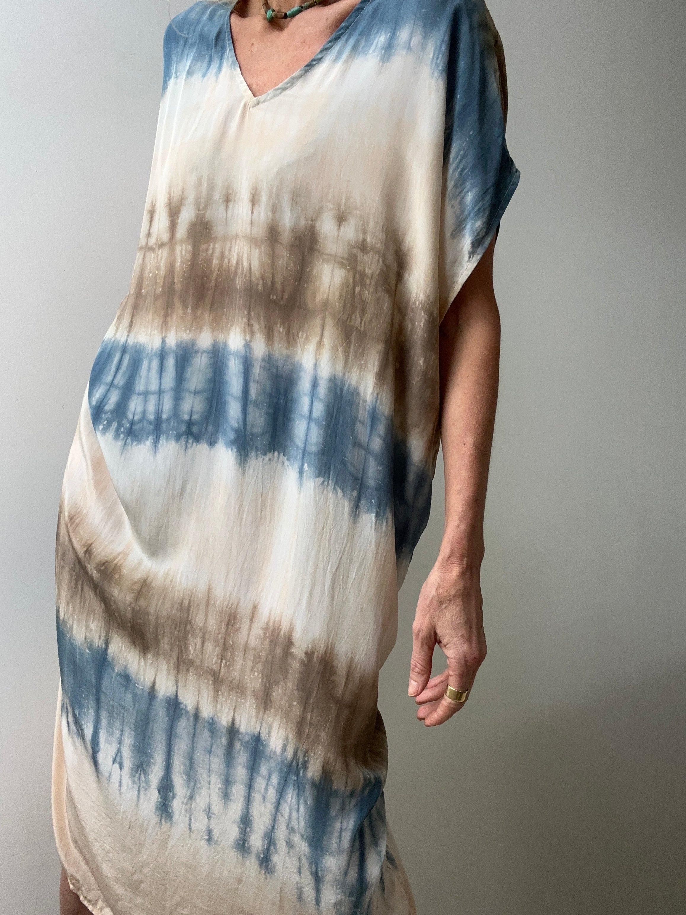 Project AJ 117 Freedom Dress Nude Indigo | Dresses