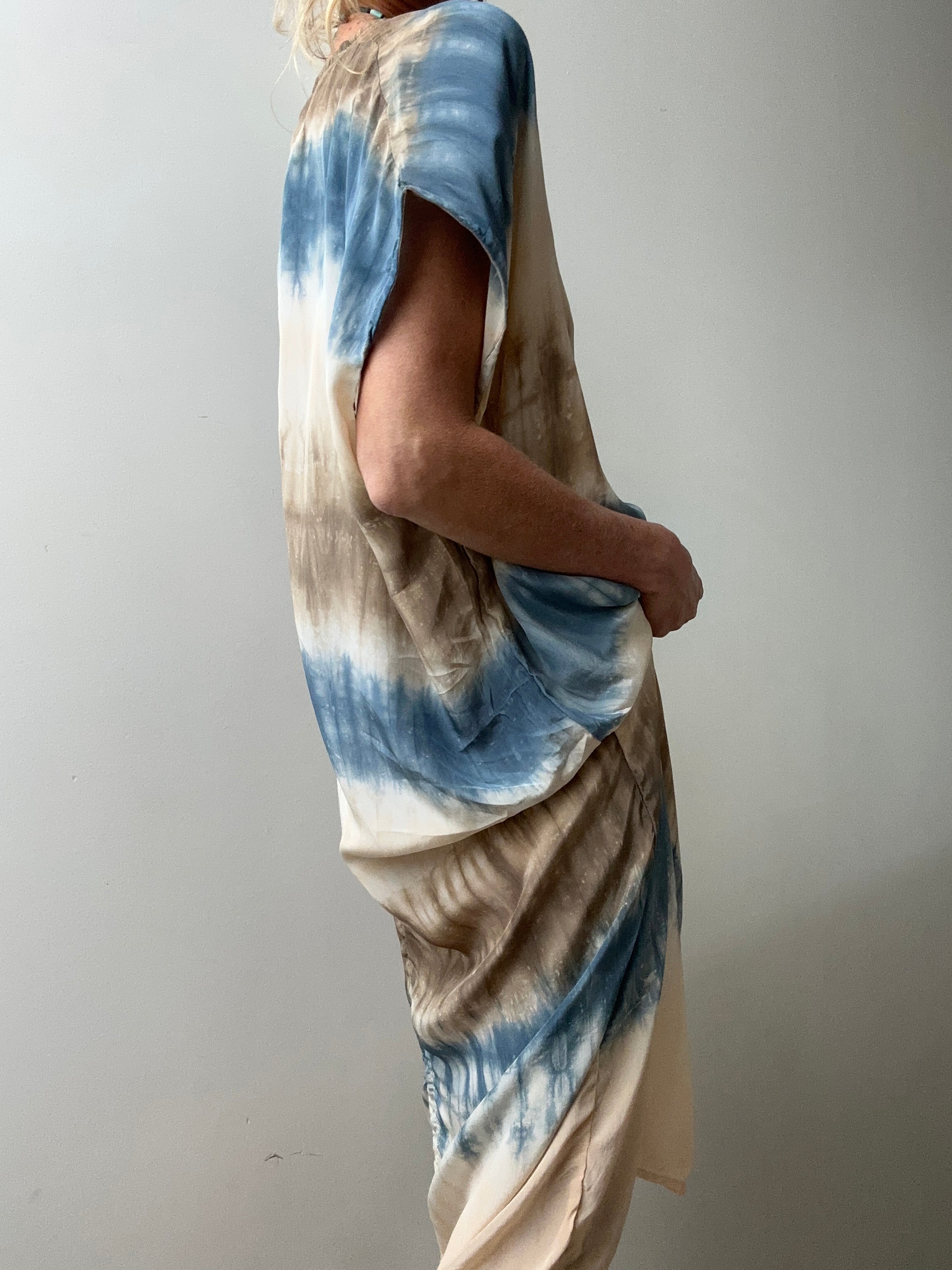 Project AJ 117 Freedom Dress Nude Indigo | Dresses
