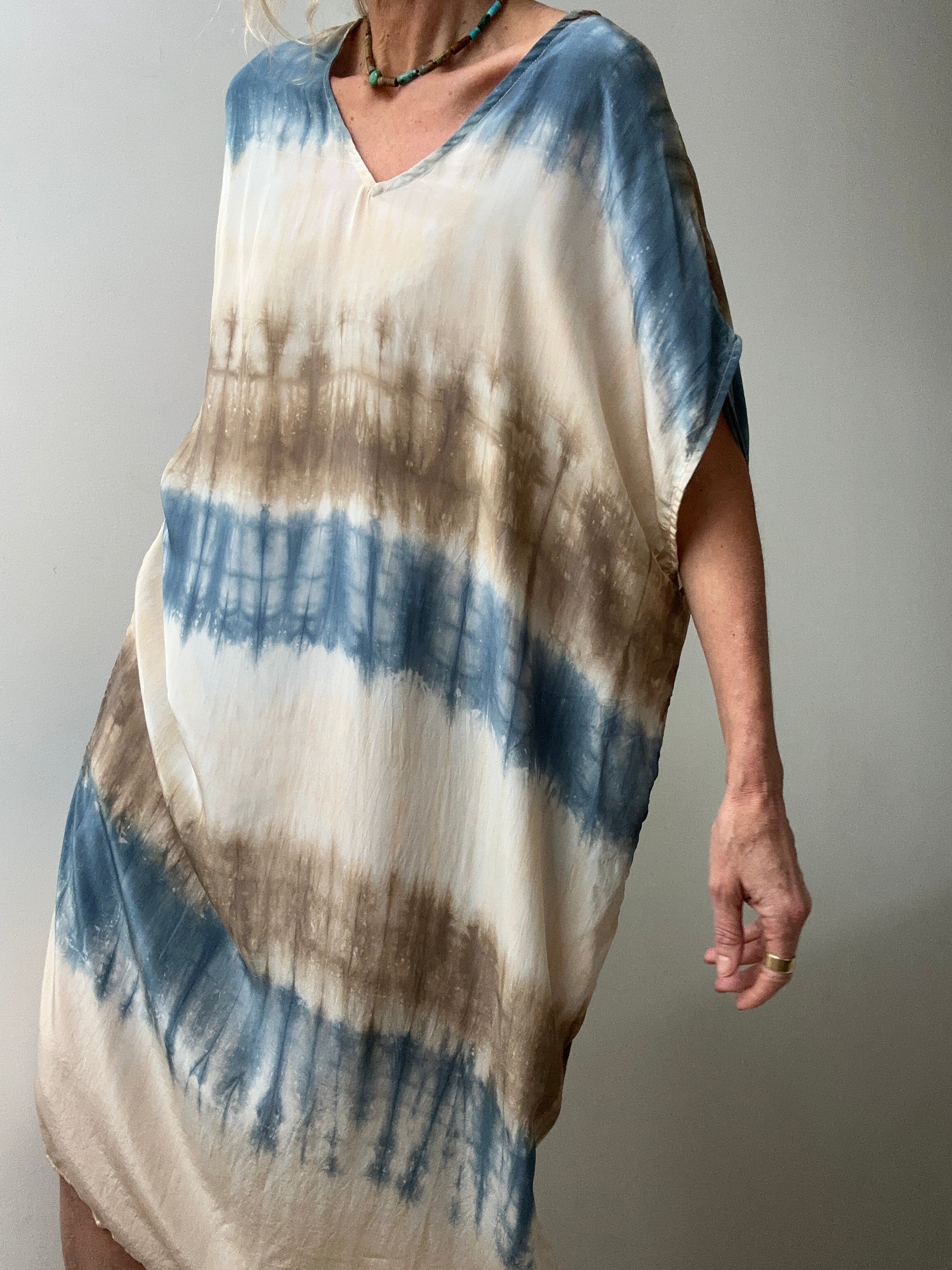 Project AJ 117 Freedom Dress Nude Indigo | Dresses