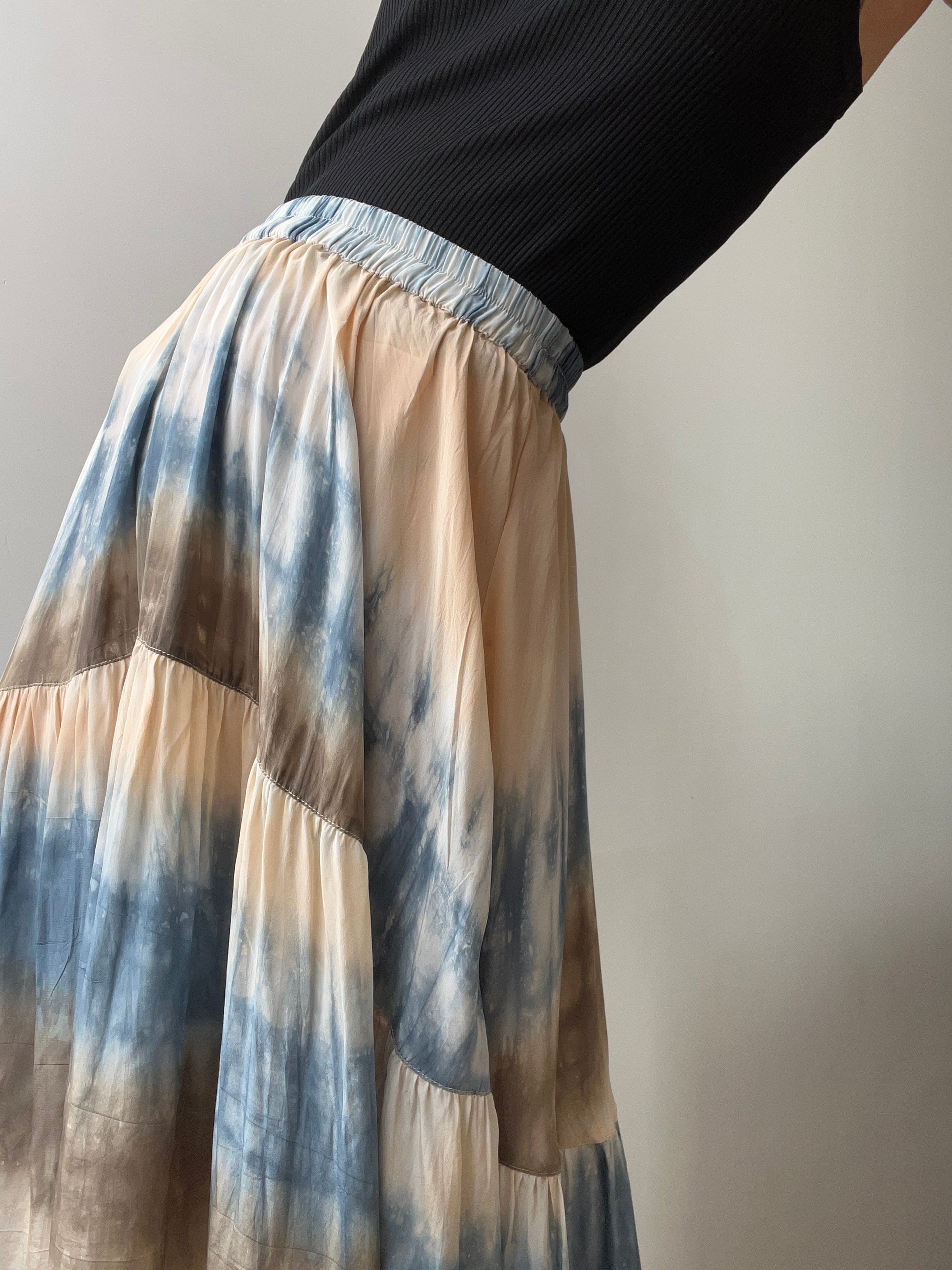 Project AJ 117 Skirts Project AJ 117 Franny Skirt Nude Indigo