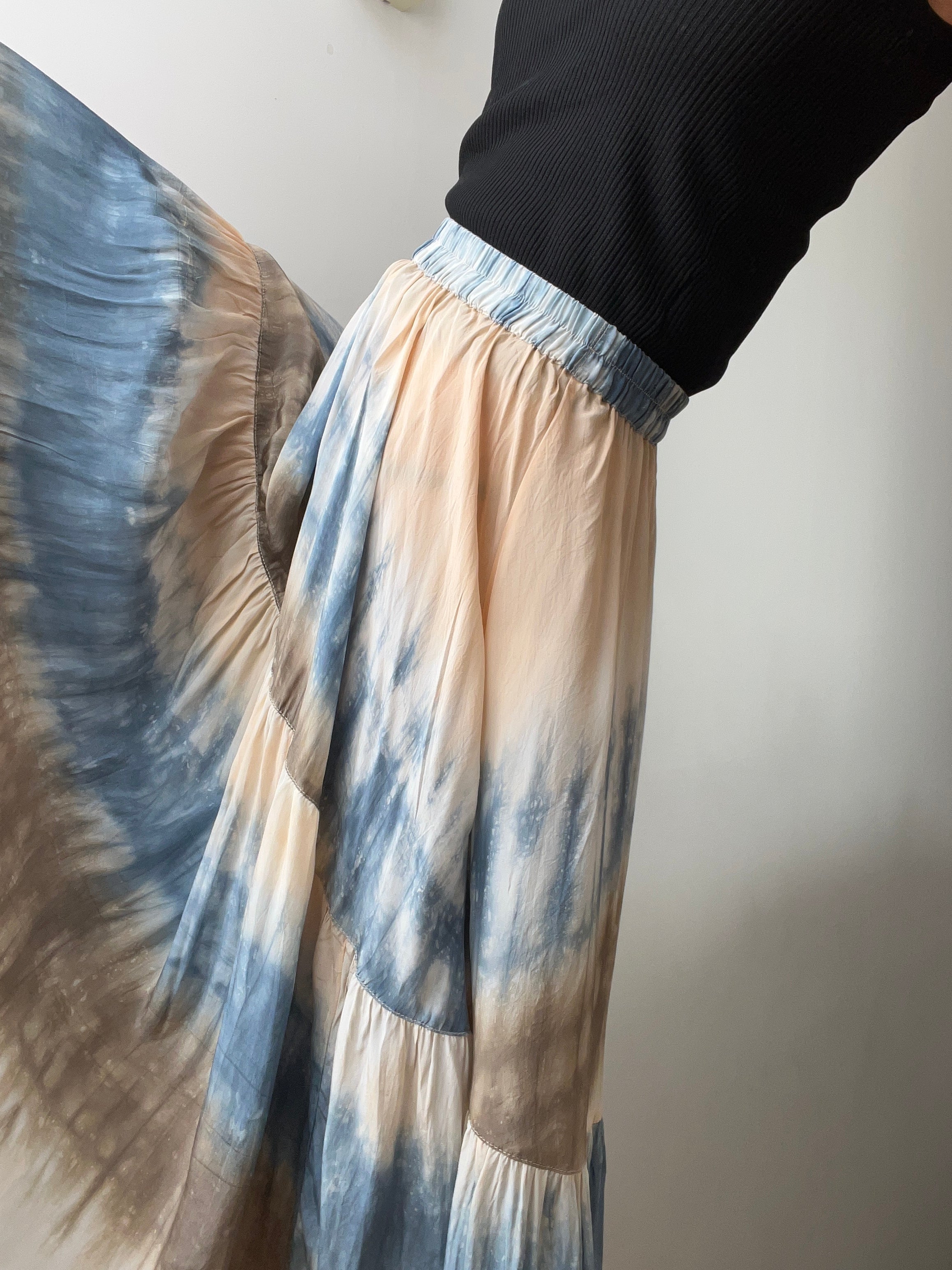 Project AJ 117 Skirts Project AJ 117 Franny Skirt Nude Indigo