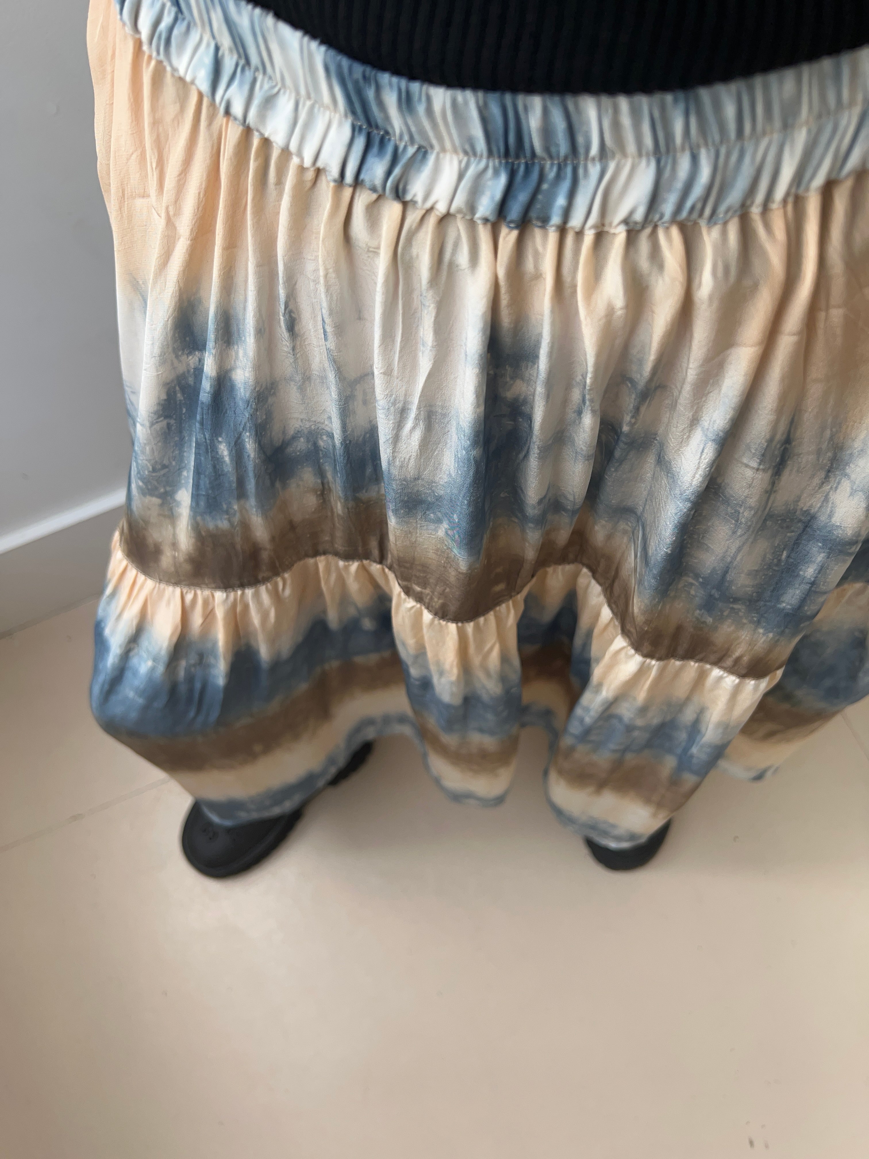 Project AJ 117 Skirts Project AJ 117 Franny Skirt Nude Indigo