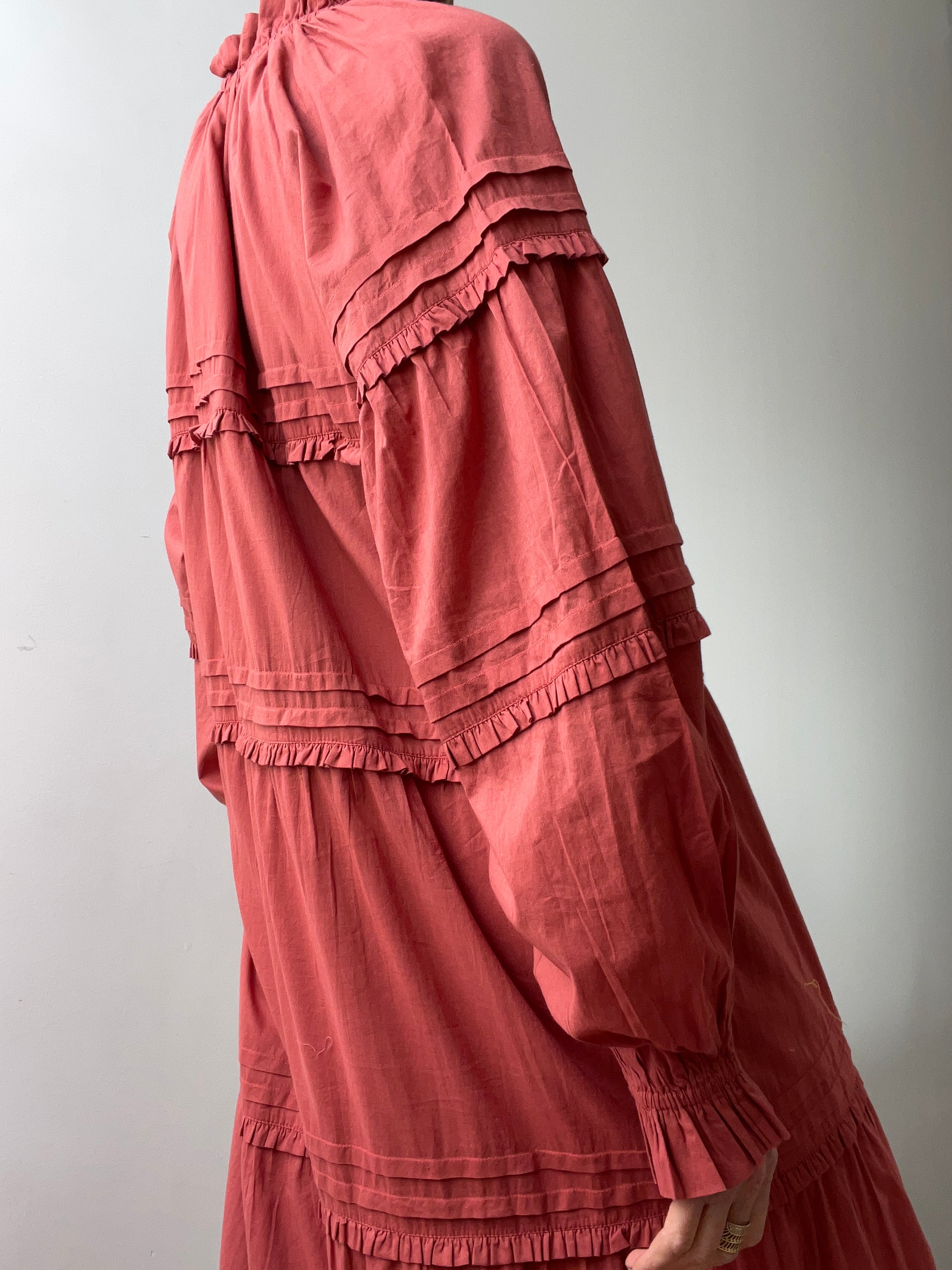 Skall Studio Aster Dress Terracotta | Dresses