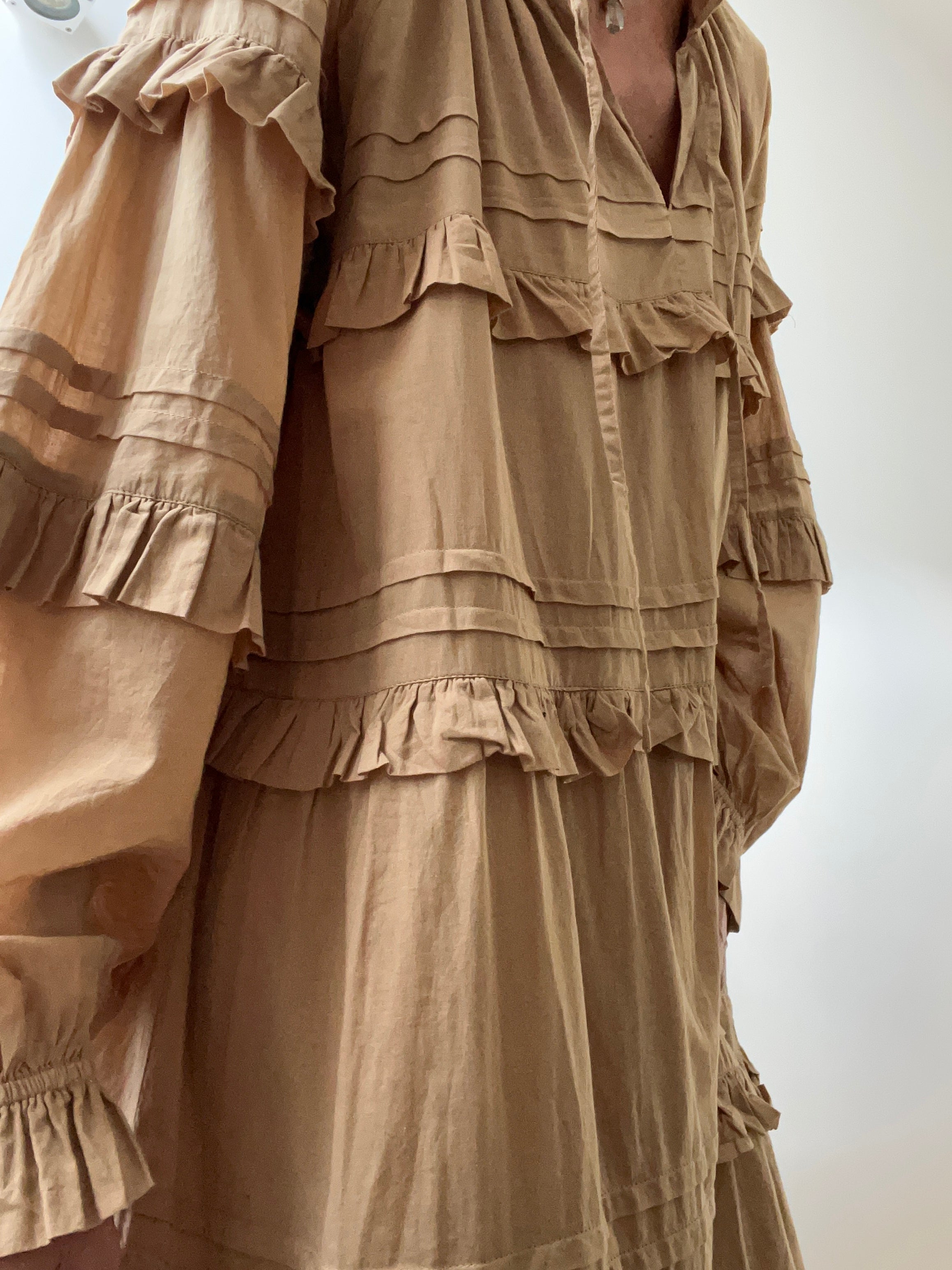 Skall Studio Aster Dress Dark Sand | Dresses