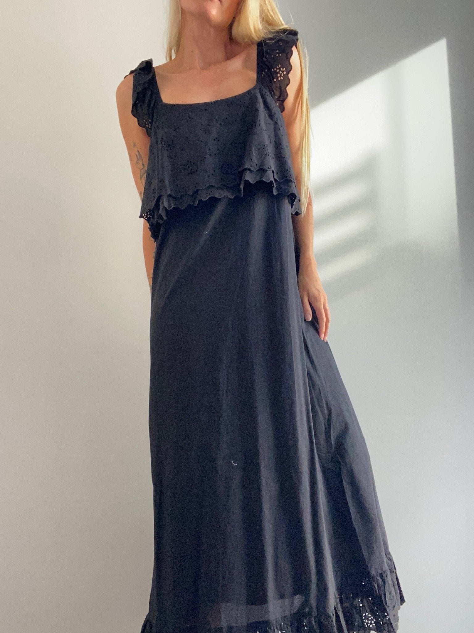 Skall Studio Dresses Skall Studio Uma Lace Dress Black