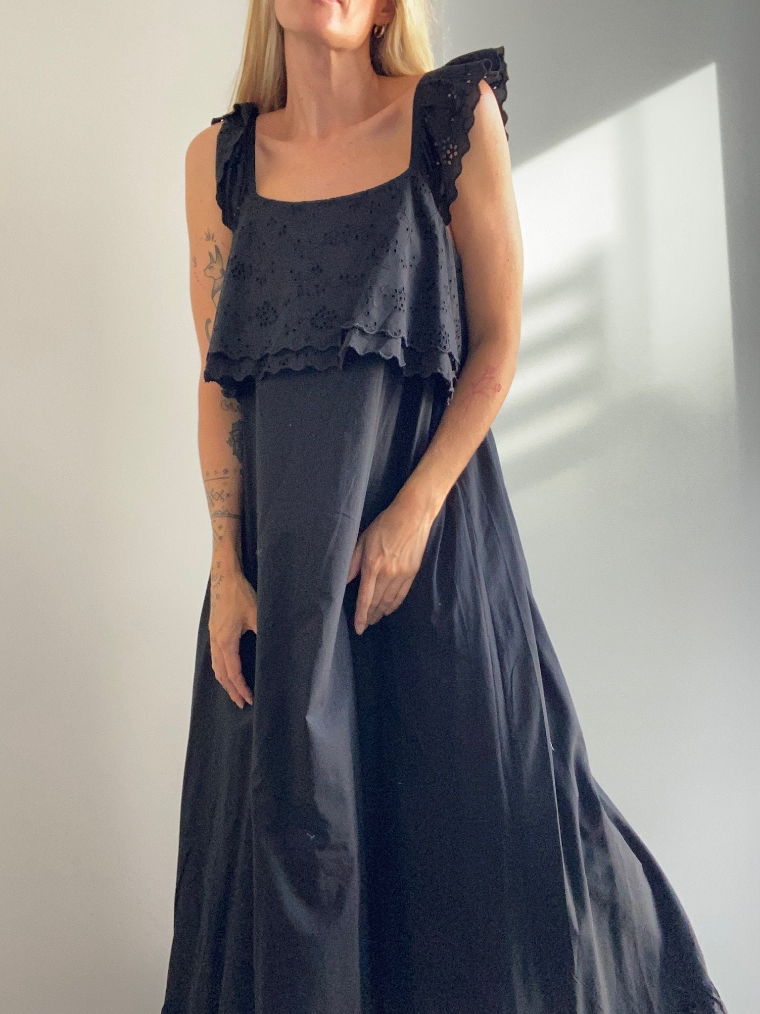 Skall Studio Dresses Skall Studio Uma Lace Dress Black