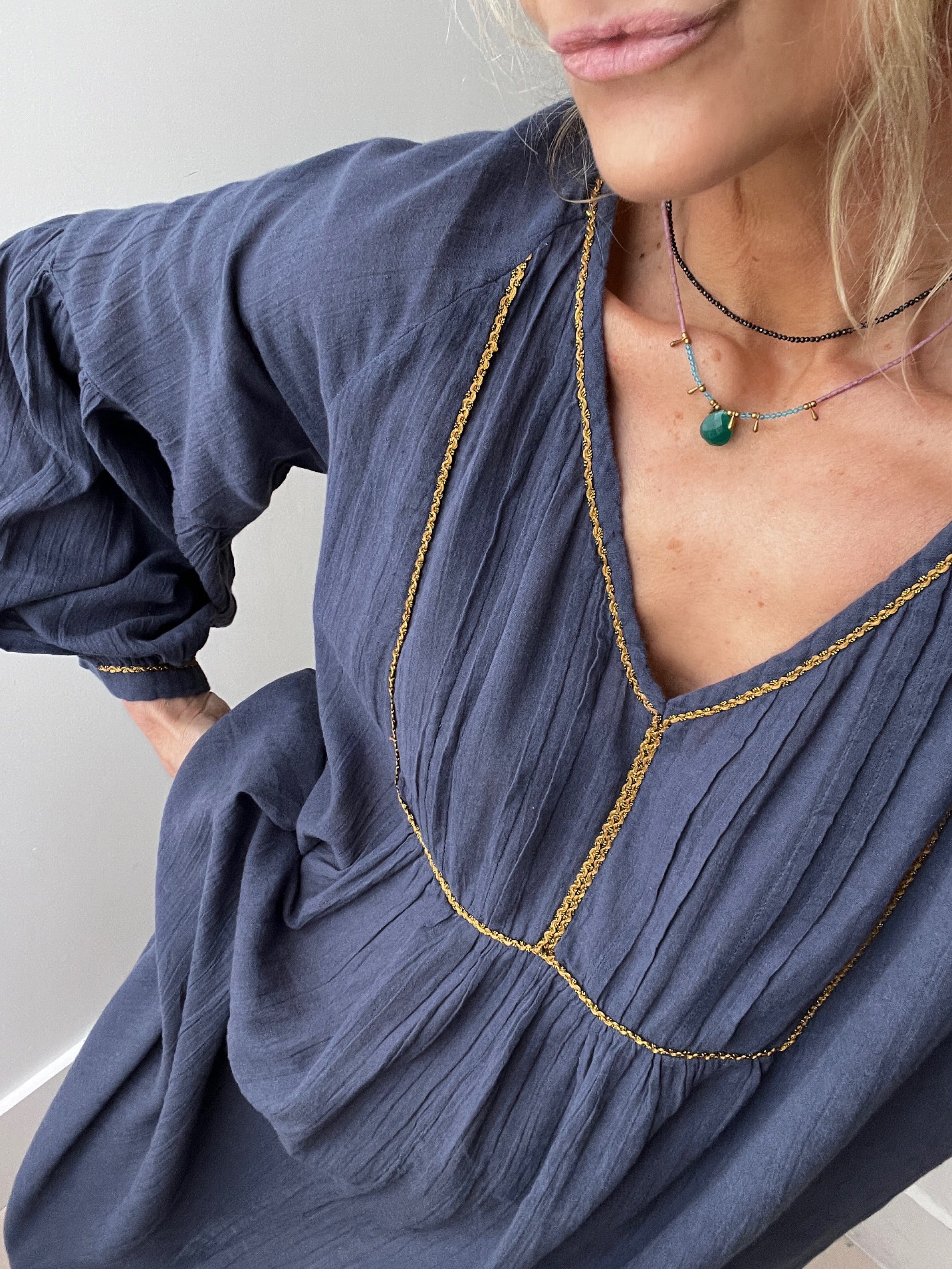 Ten Twelve Ainoha Dress Navy | Dresses