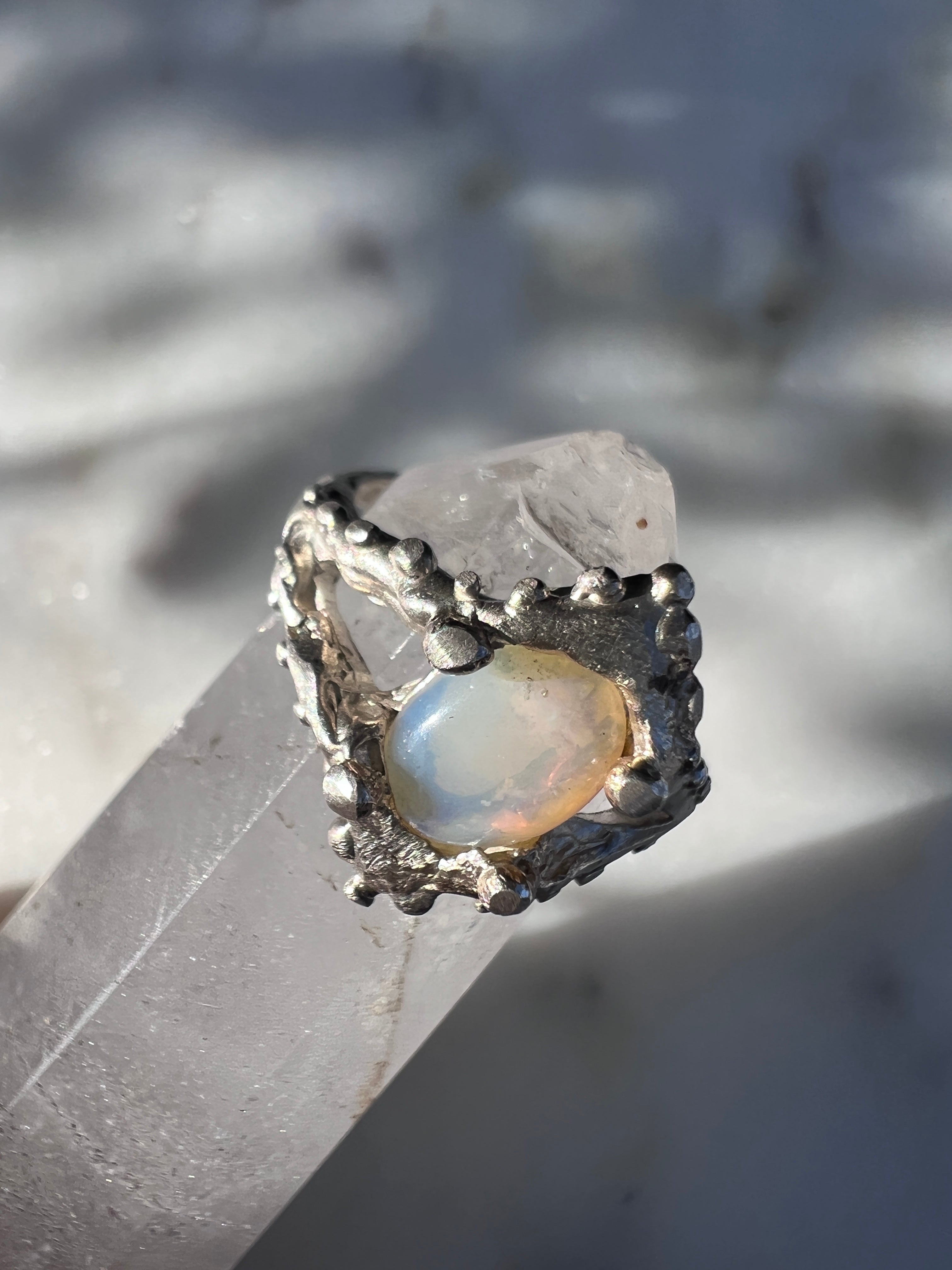 Silver Opal Ring | Rings