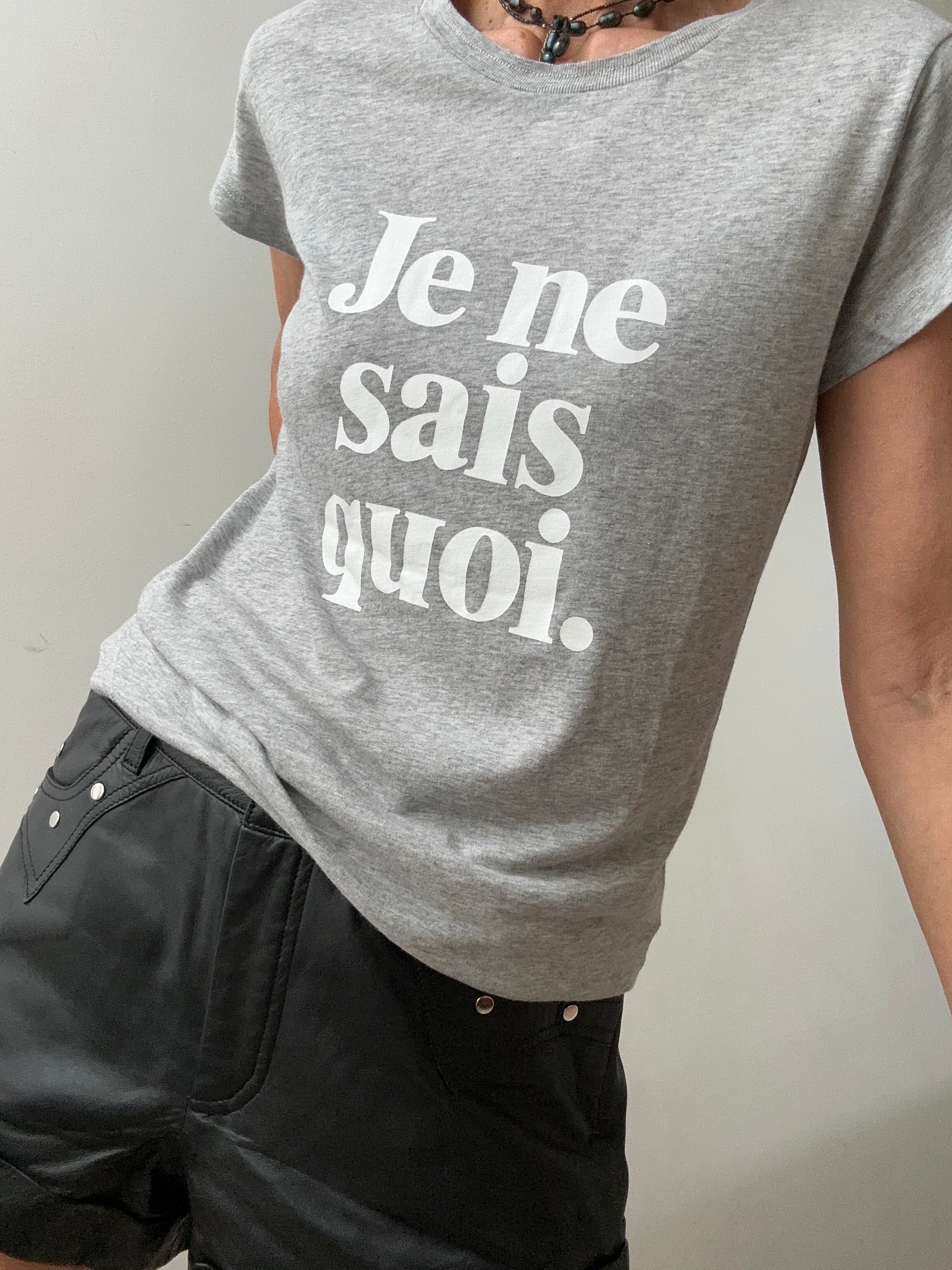 Zadig & Voltaire Je Ne Sais Quoi Tee Grey | Tops