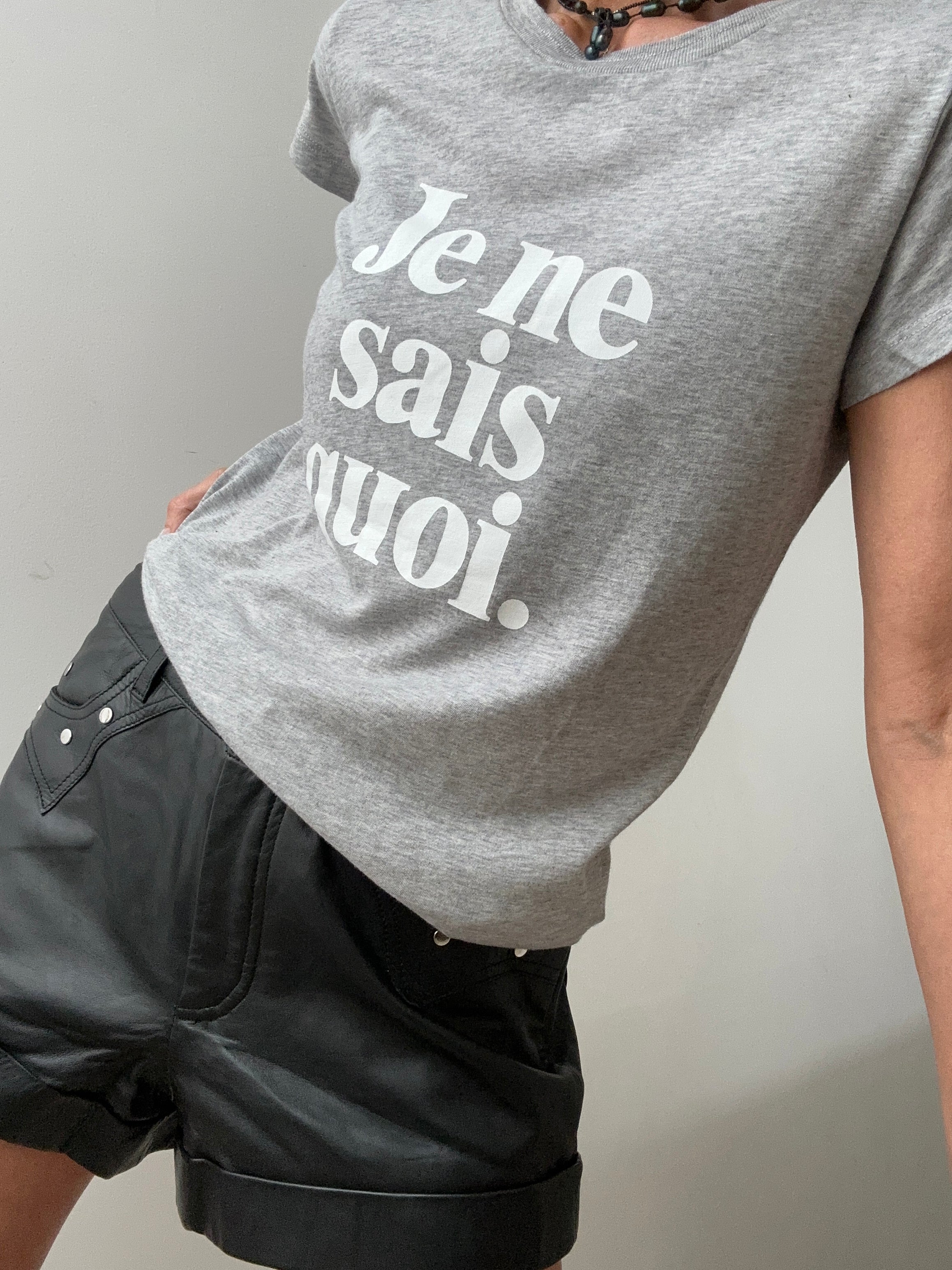 Zadig & Voltaire Je Ne Sais Quoi Tee Grey | Tops