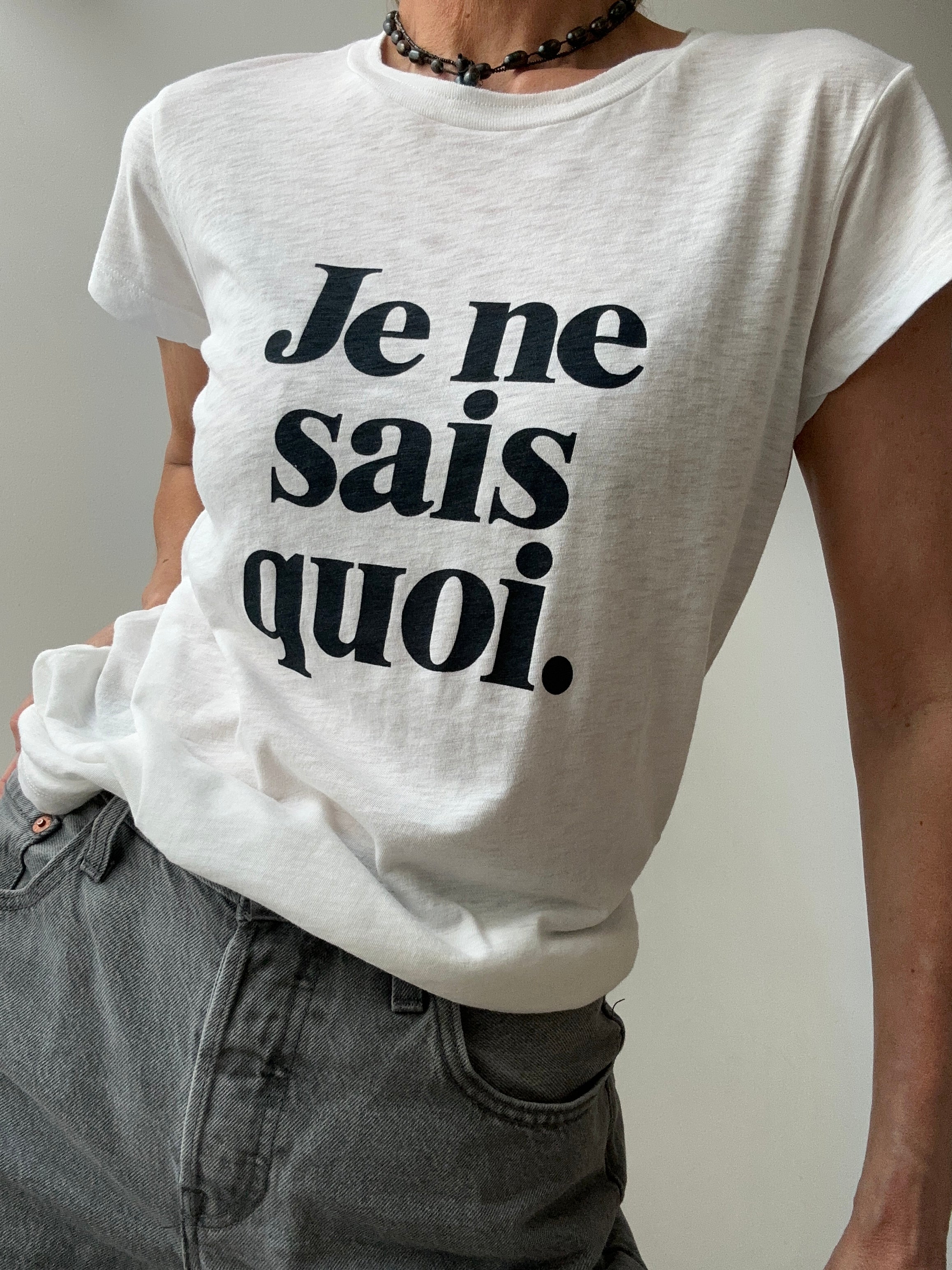 Zadig & Voltaire Je Ne Sais Quoi Tee White | Tops