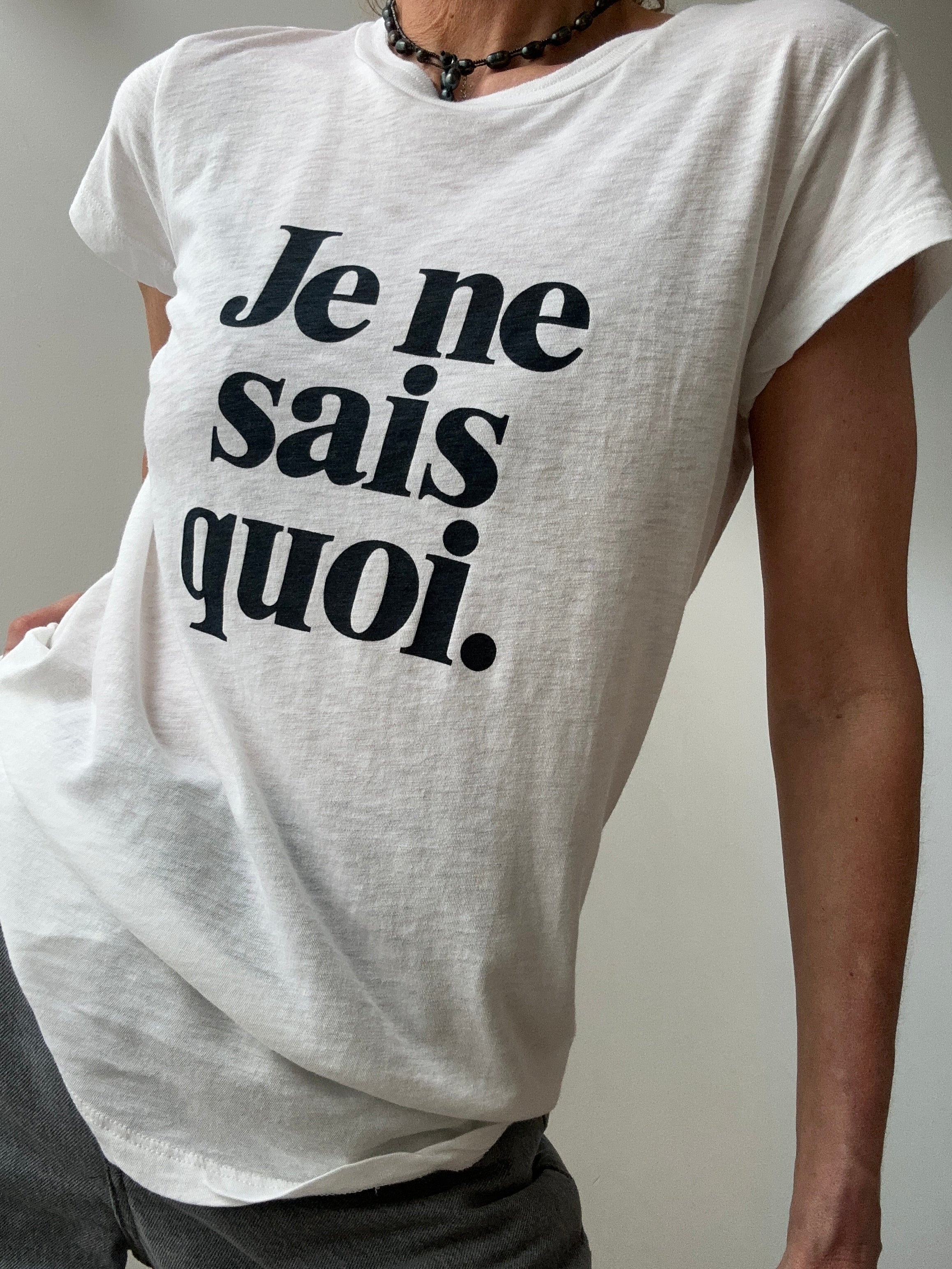 Zadig & Voltaire Je Ne Sais Quoi Tee White | Tops