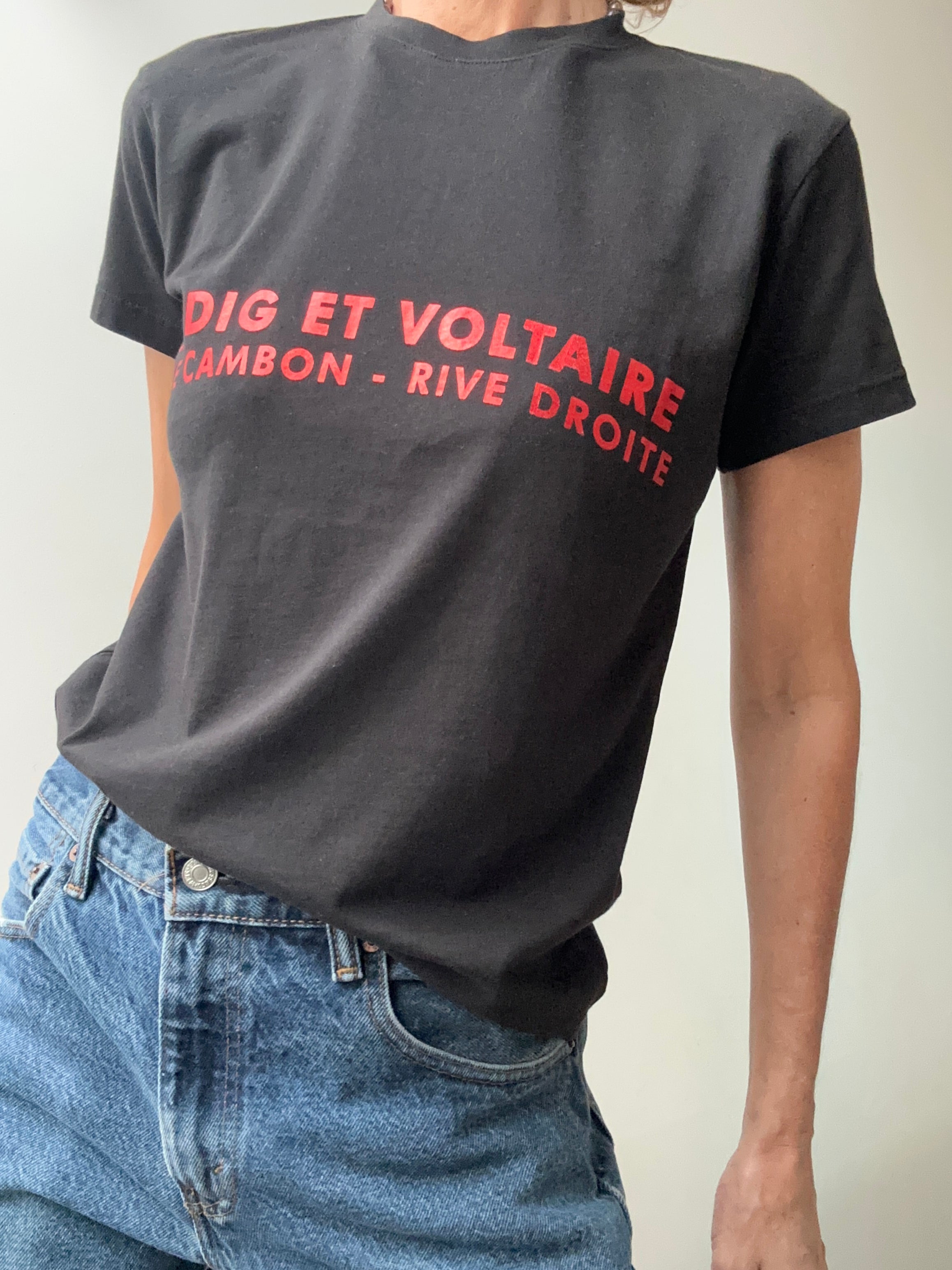 Zadig & Voltaire Metallic Red Tee | Tops