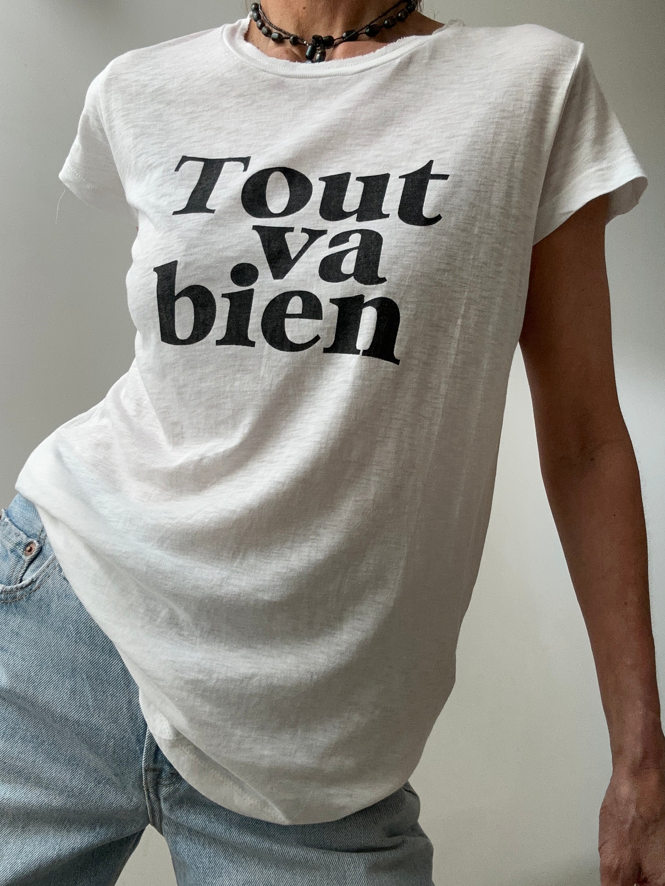 Zadig & Voltaire Tout Va Bien Tee White | Tops
