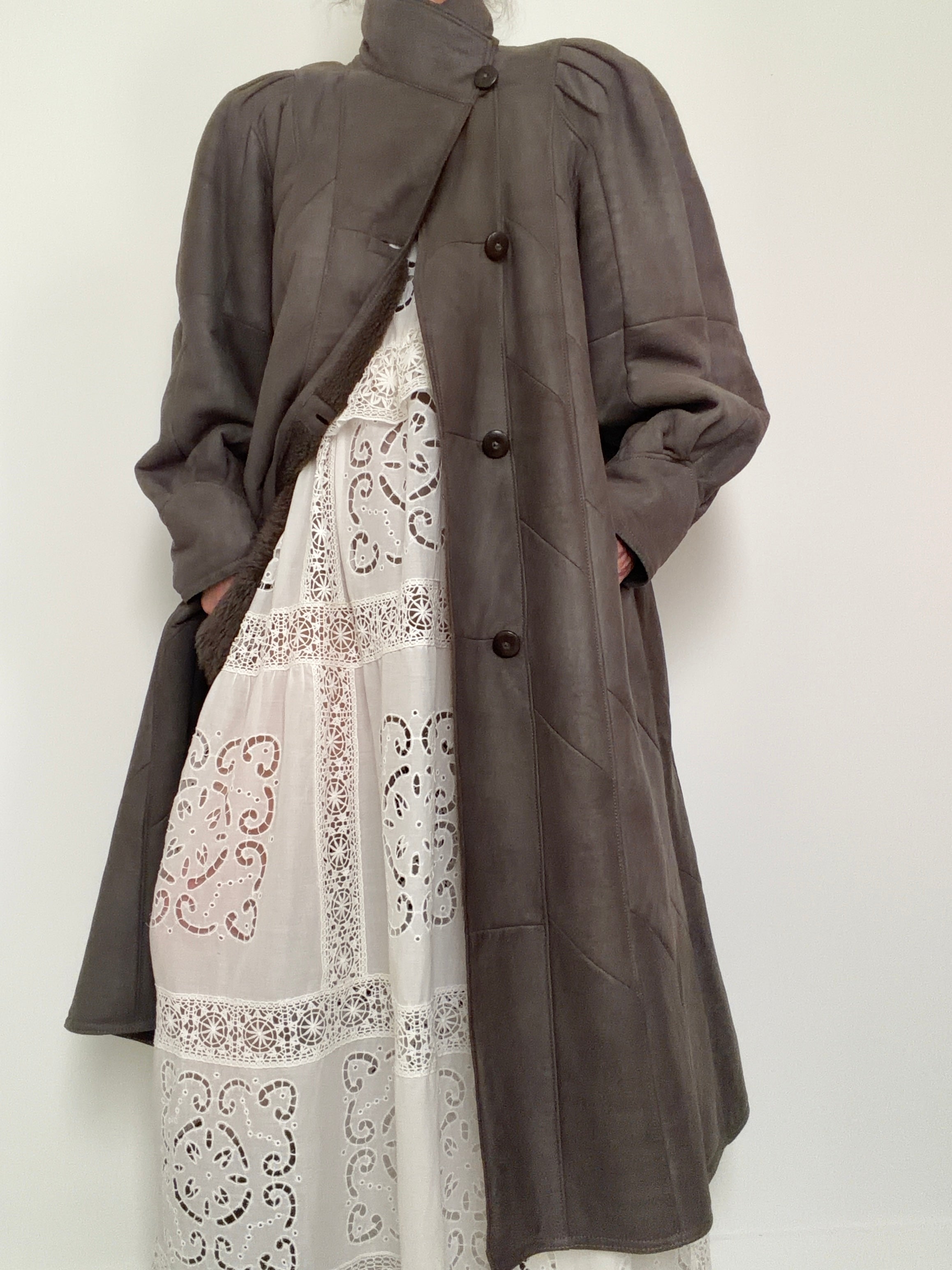 Military Maiden Shearling Coat