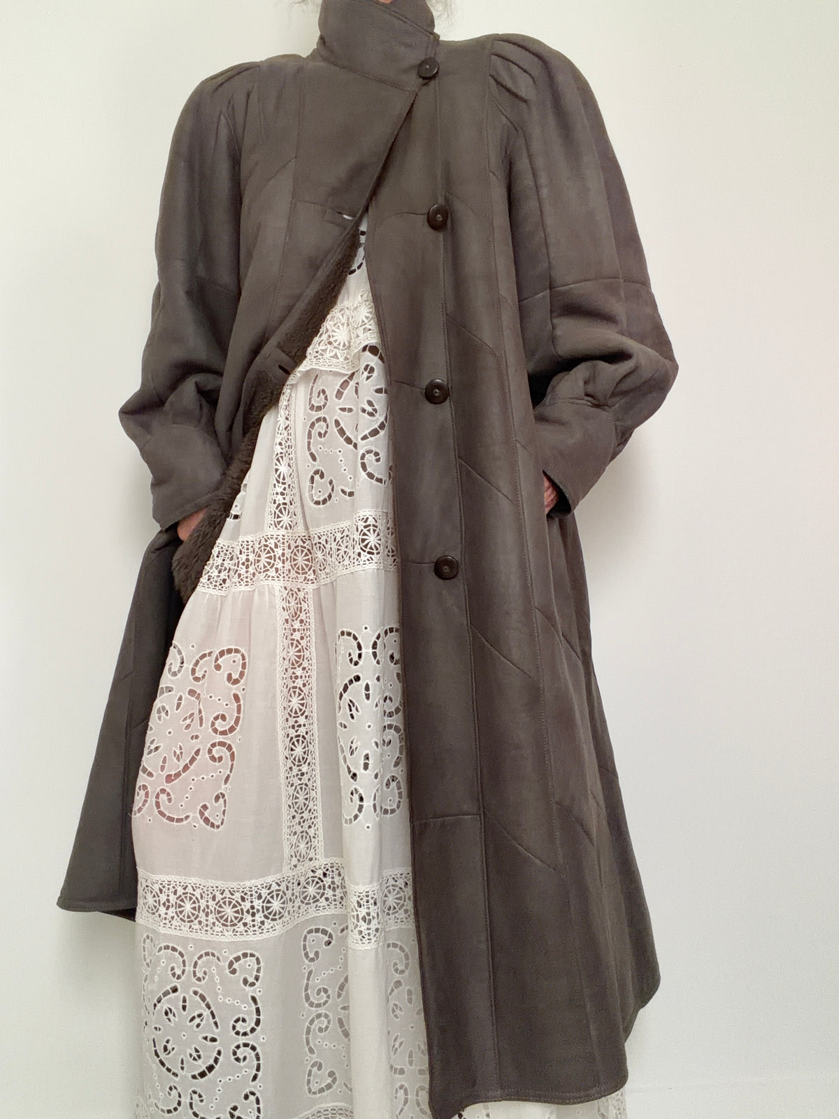 Military Maiden Shearling Coat