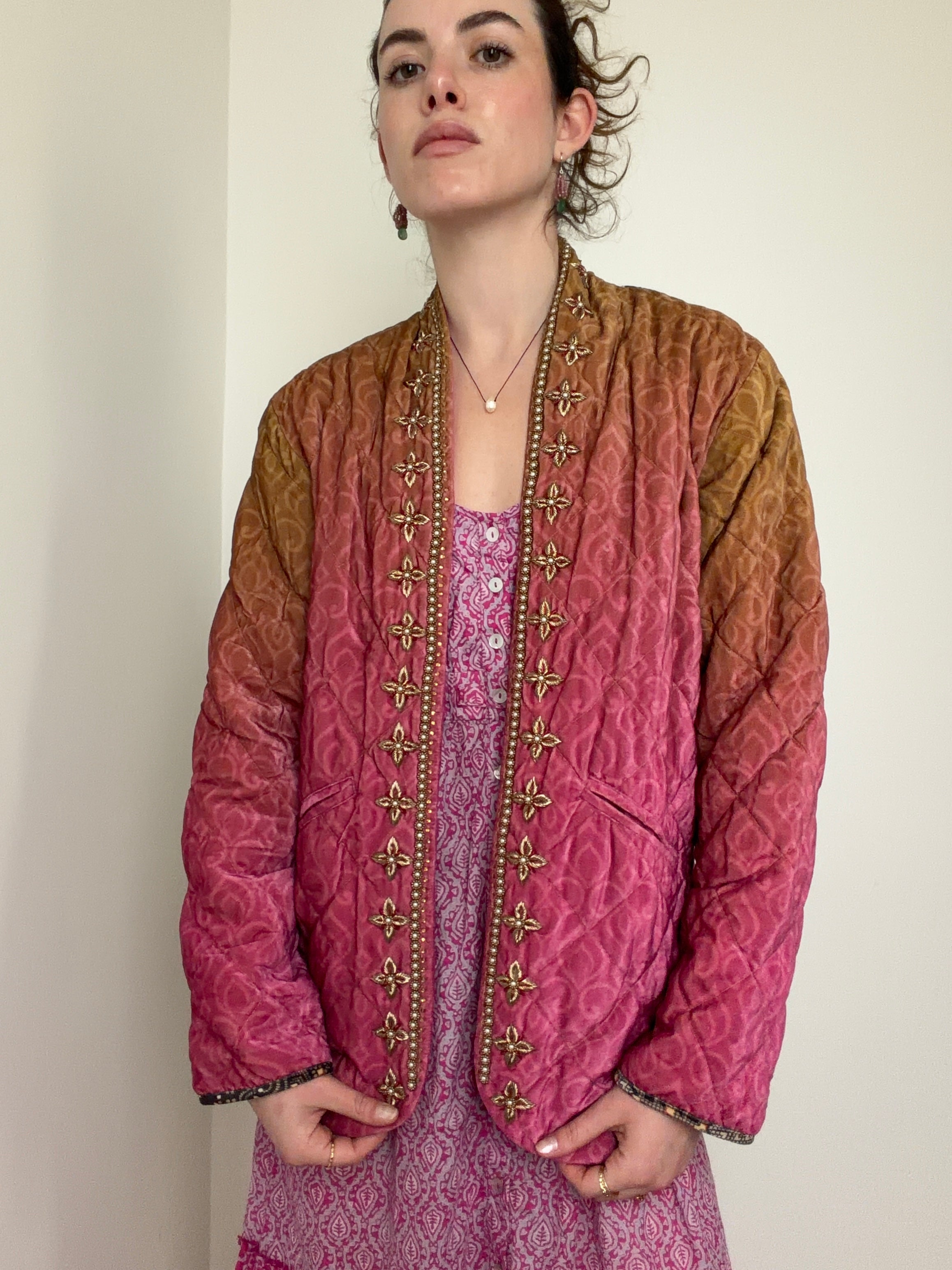 Rapsodia  Velvet Quilted Jacket