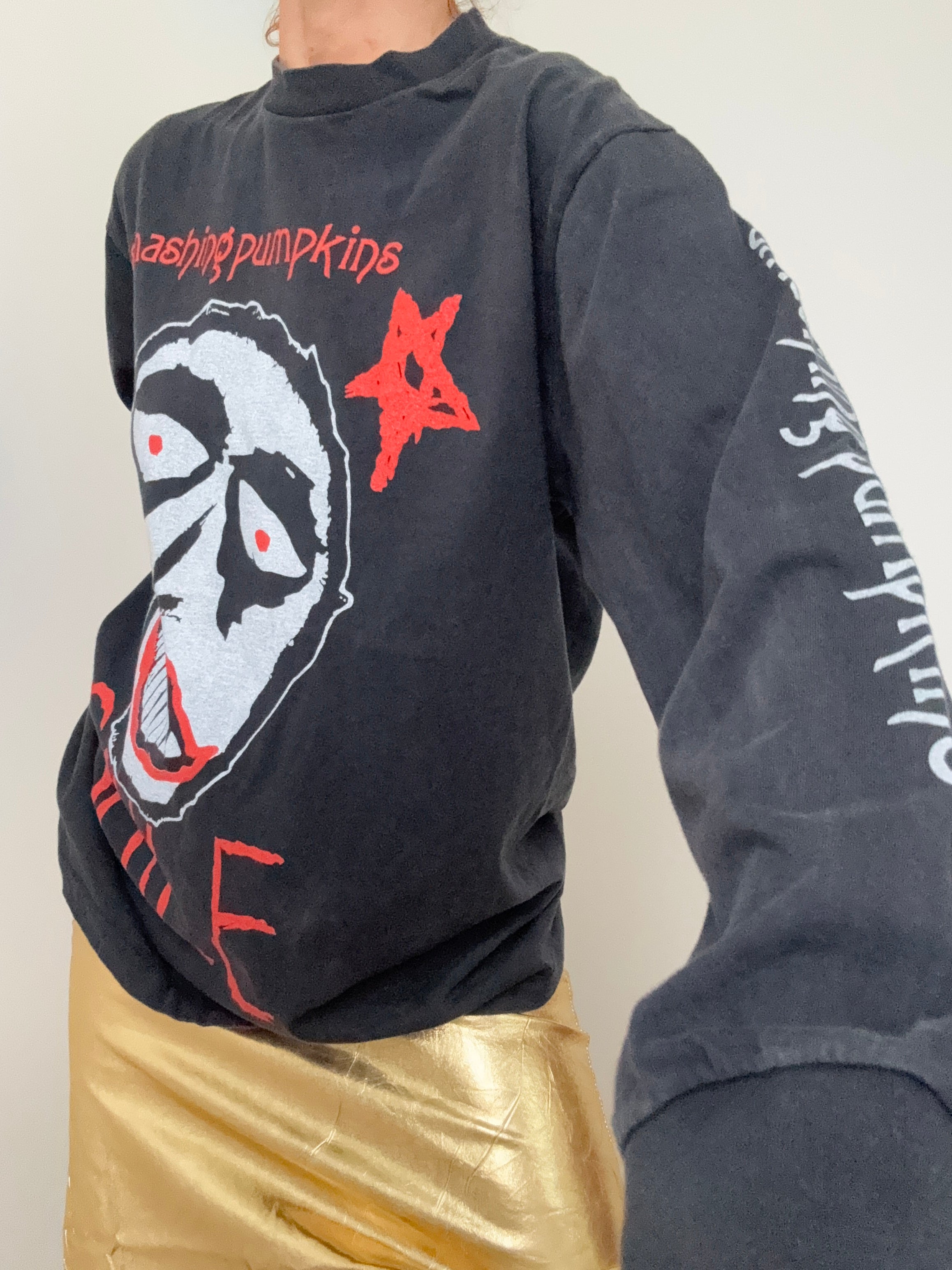 Smashing Pumpkins Longsleeve Smile Tee