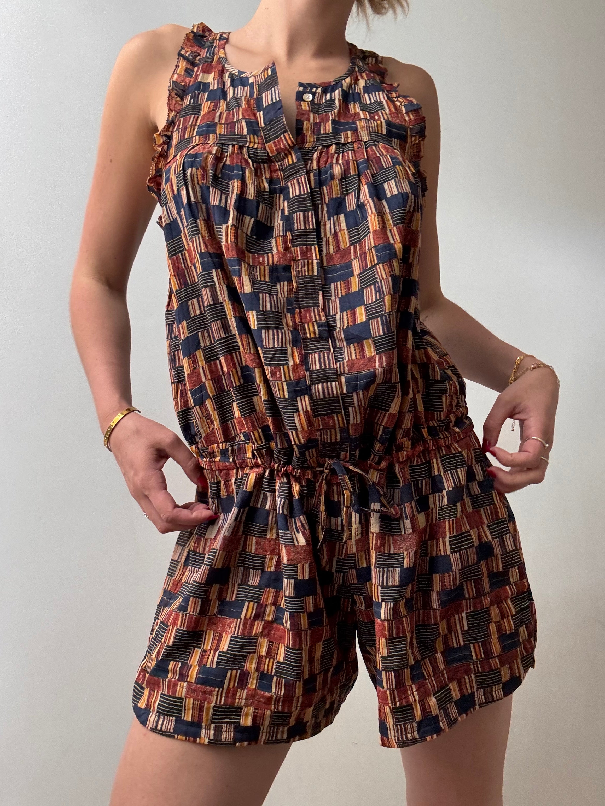 Brickwork Playsuit