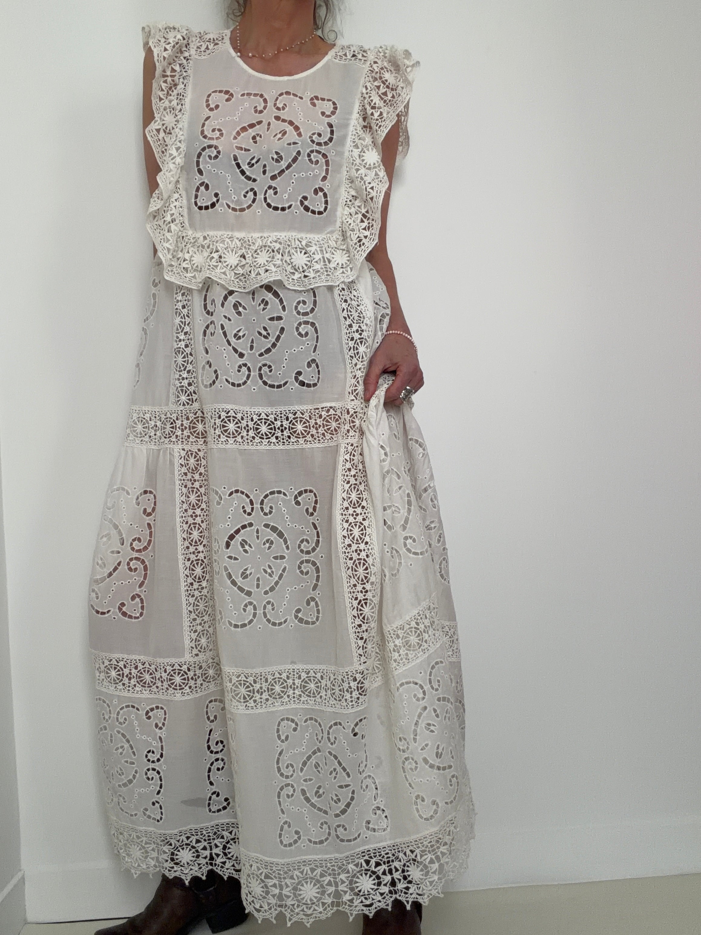 Dahlia Eyelet Maxi Dress
