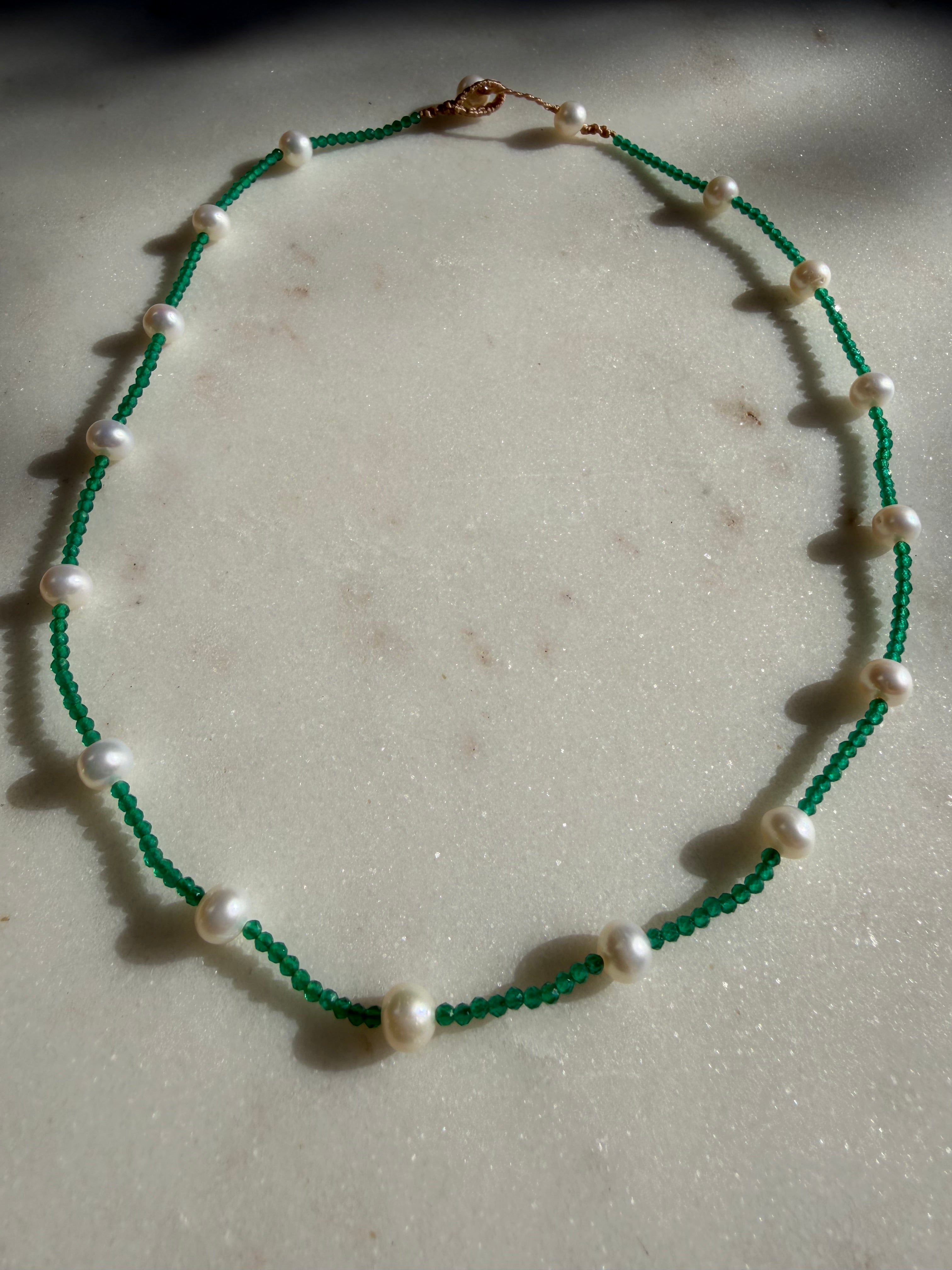 Emerald Tide Necklace