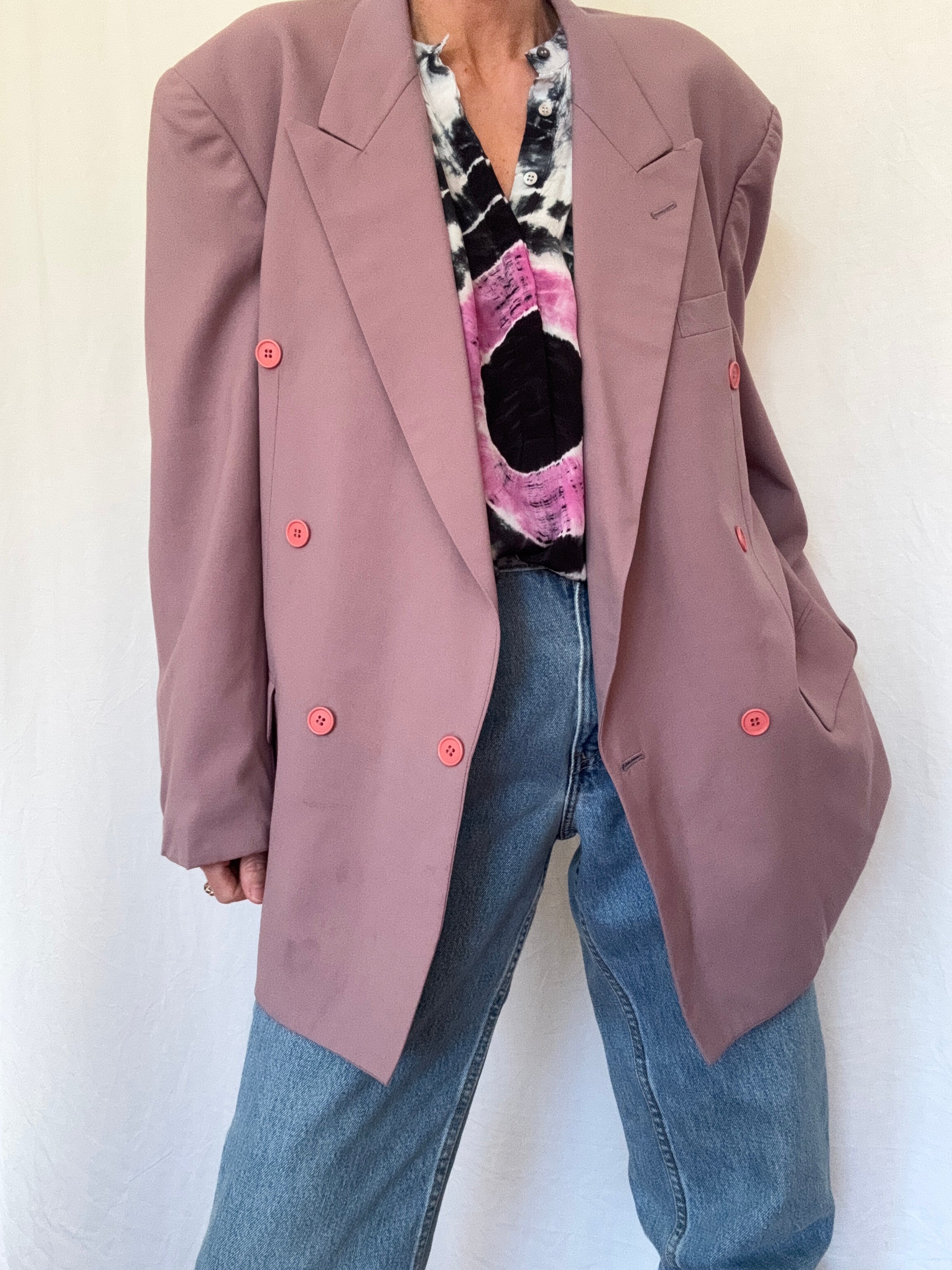 Vintage Lilac Blazer | Jackets