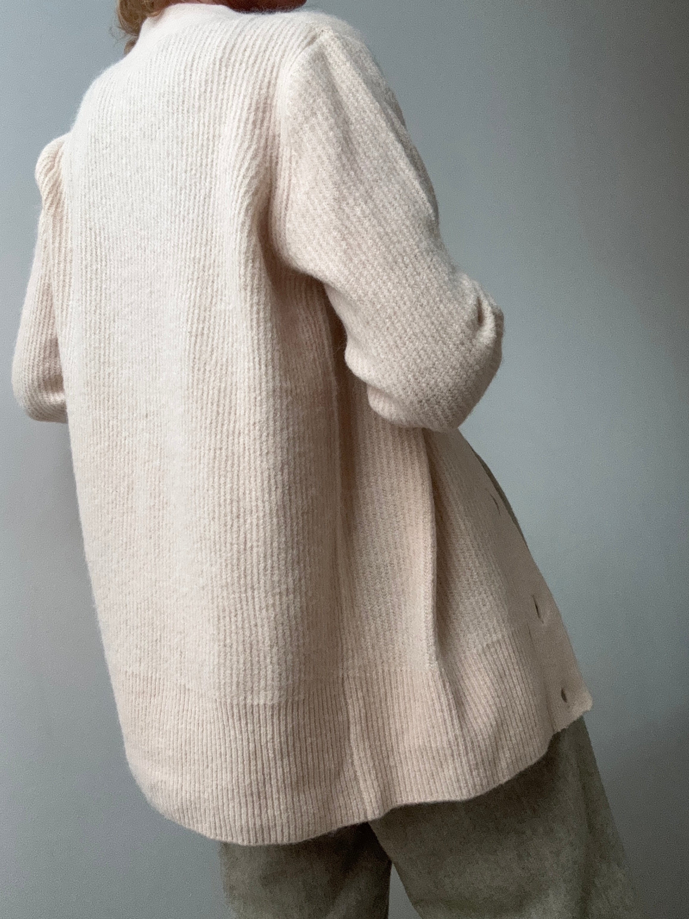 Ralph Lauren Soft Ribbed Cardigan Blush