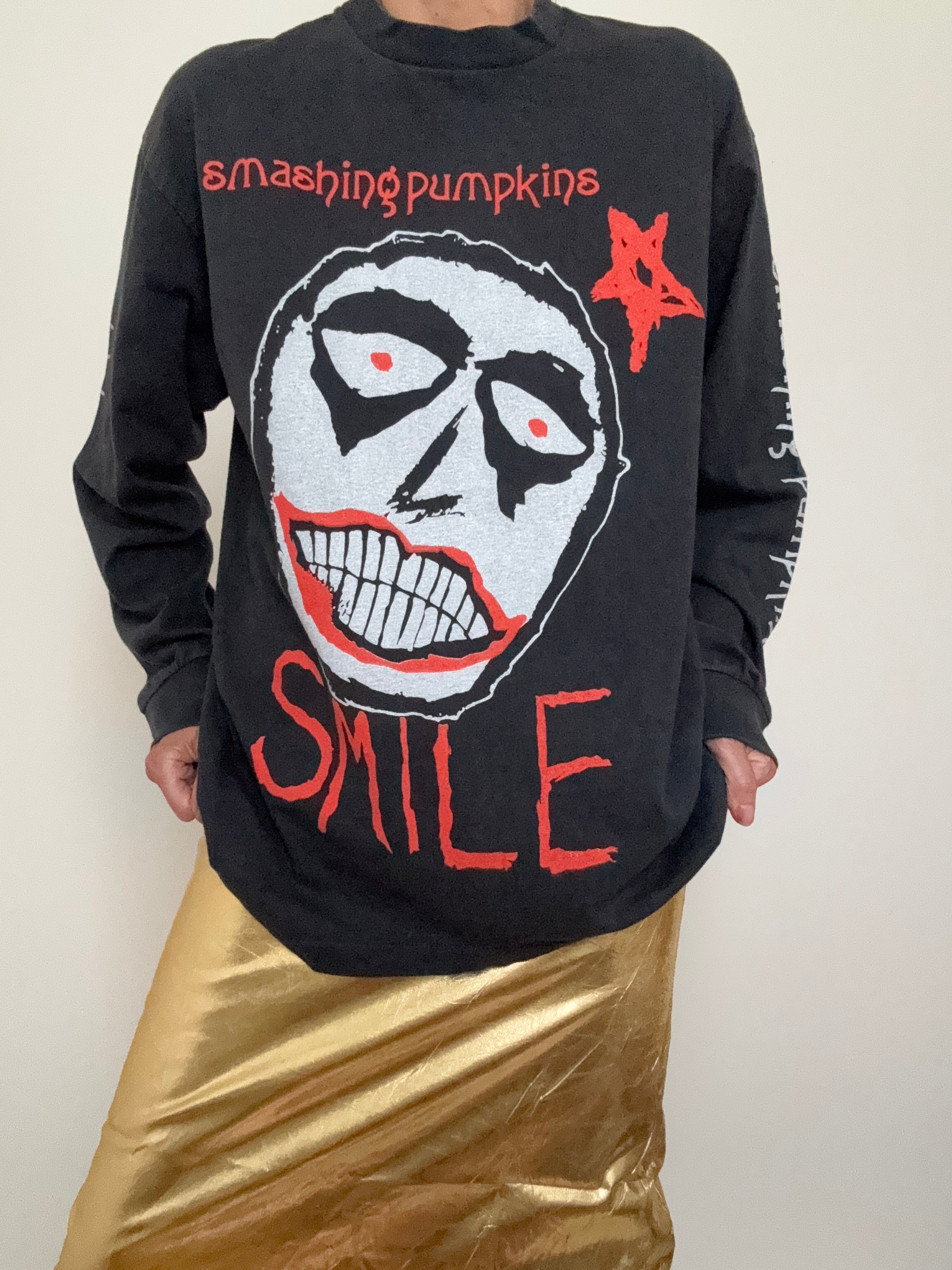 Smashing Pumpkins Longsleeve Smile Tee