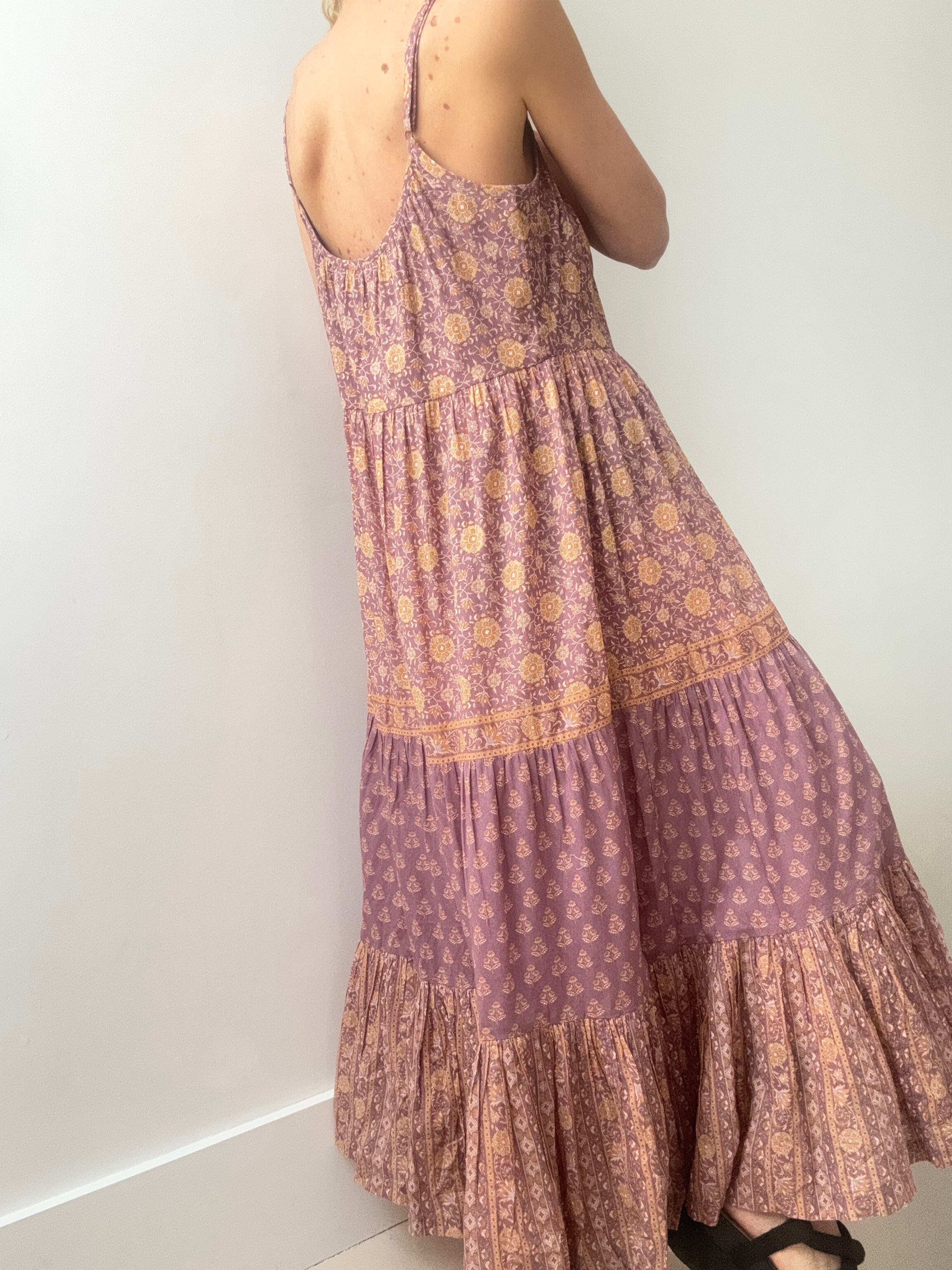 Arnhem Dusty Pink Maxi Dress