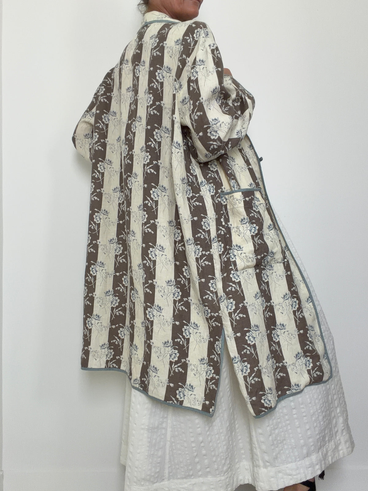Cali Floral-Print Button Shirt