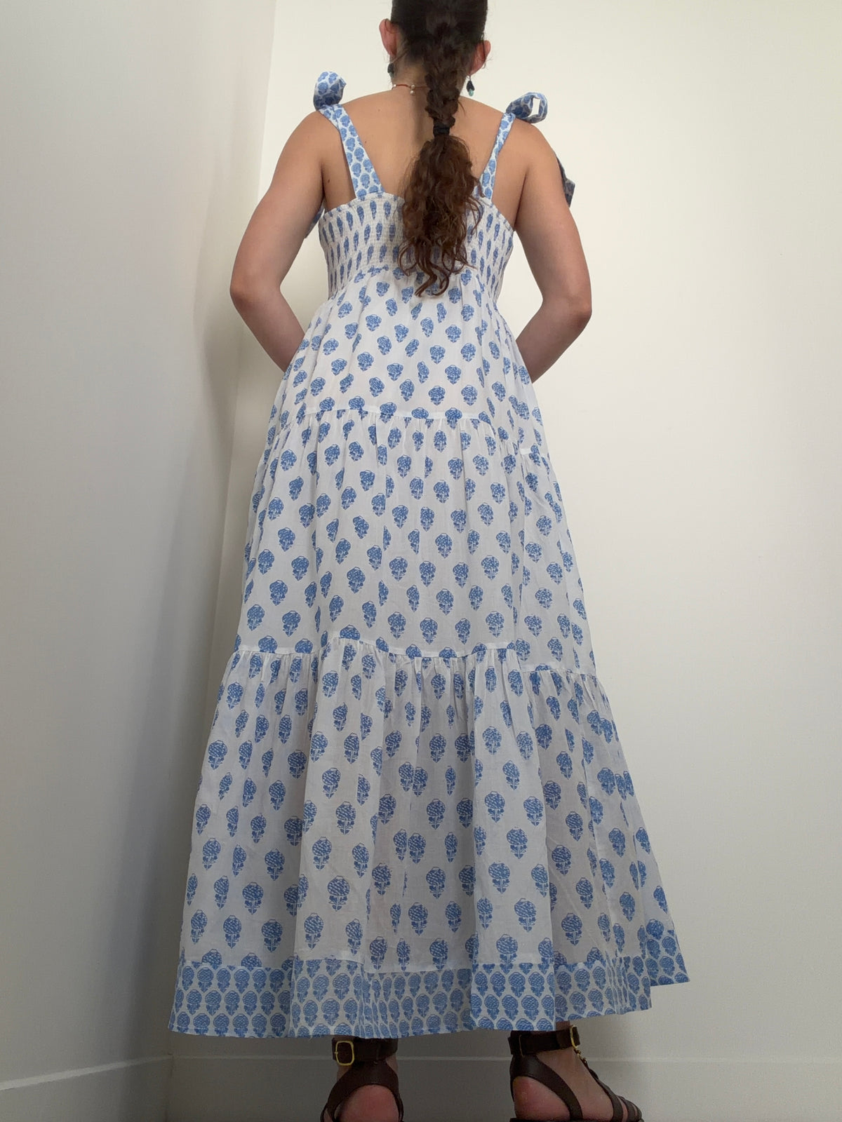 Tabitha Maxi Dress, Pineapple Print