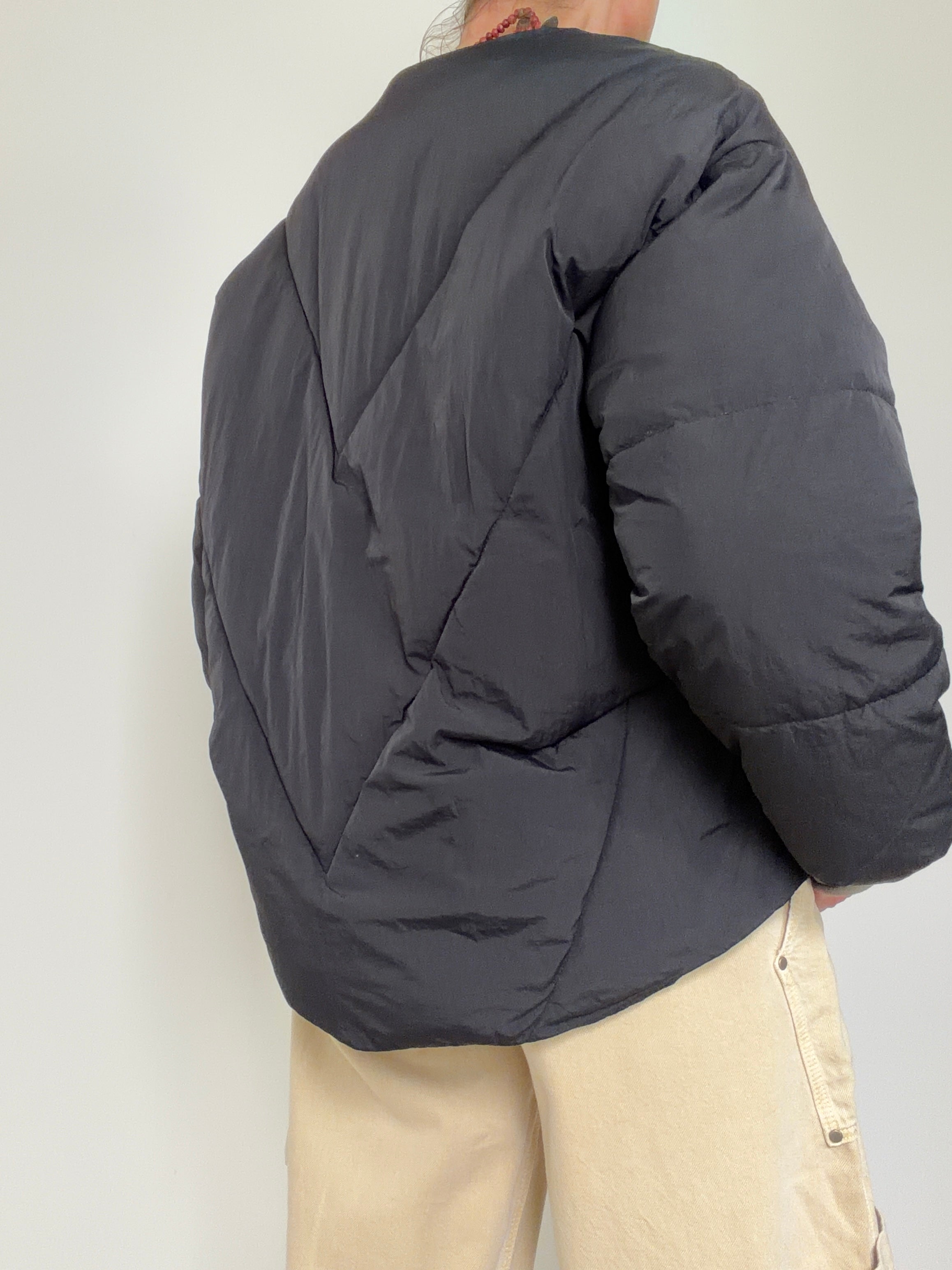 Crossover Puffer Black