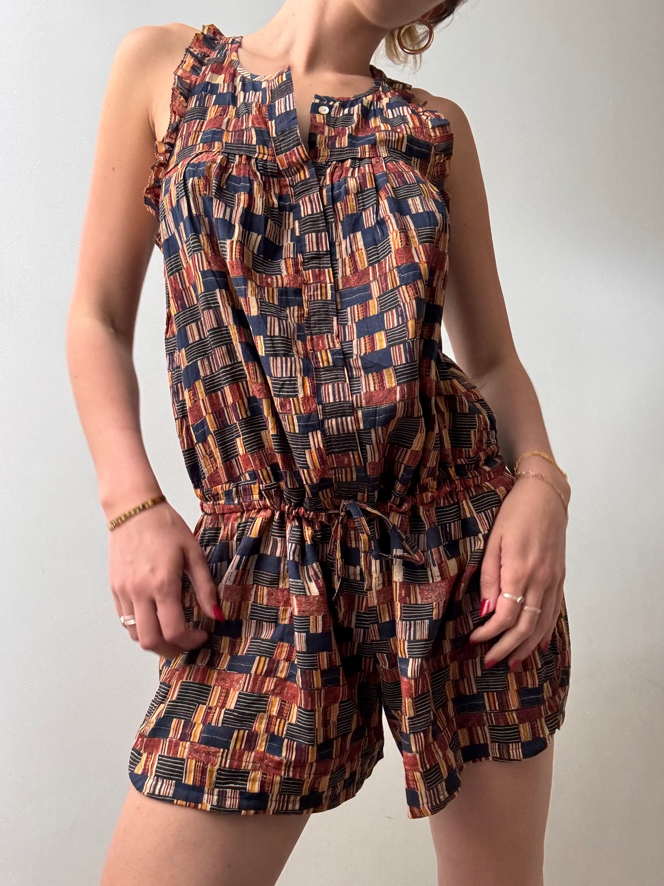 Brickwork Playsuit