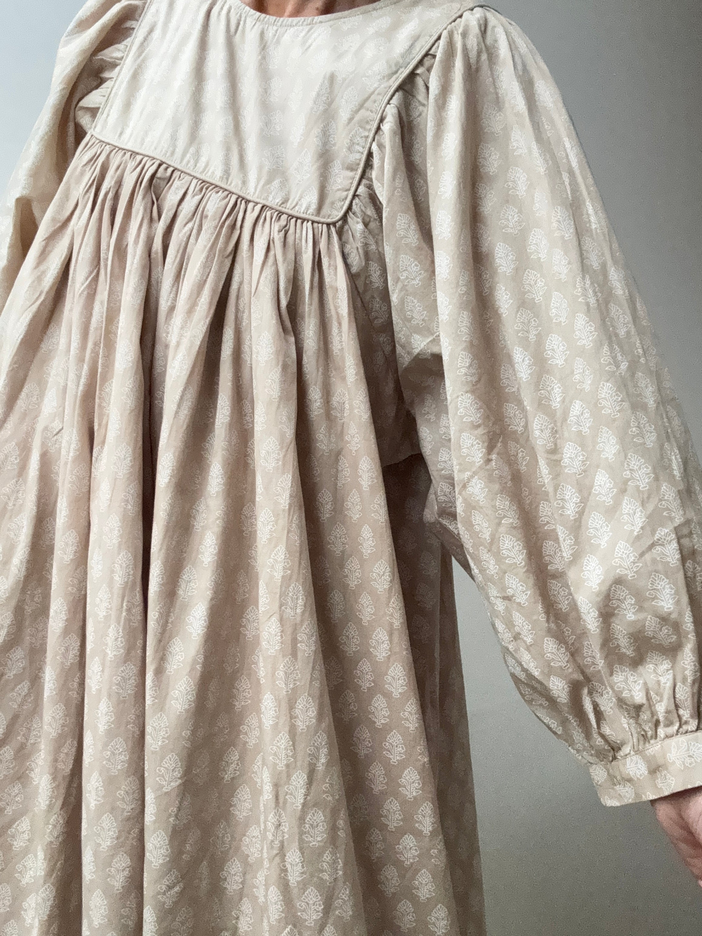 Skall Studio Delphine Dress Sandstone