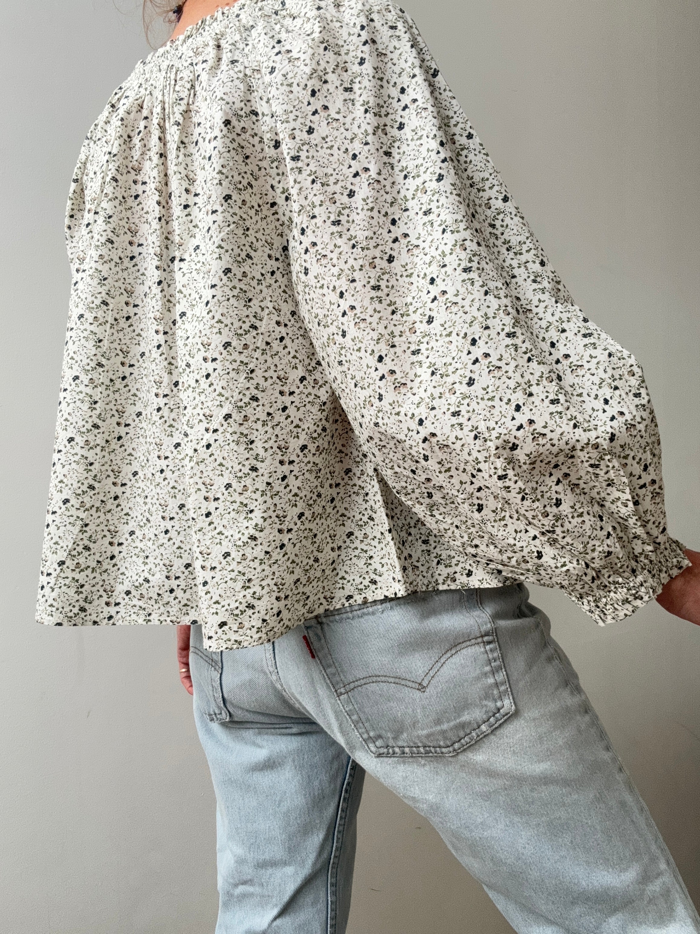 Skall Studios Caroline Blouse Neutrals