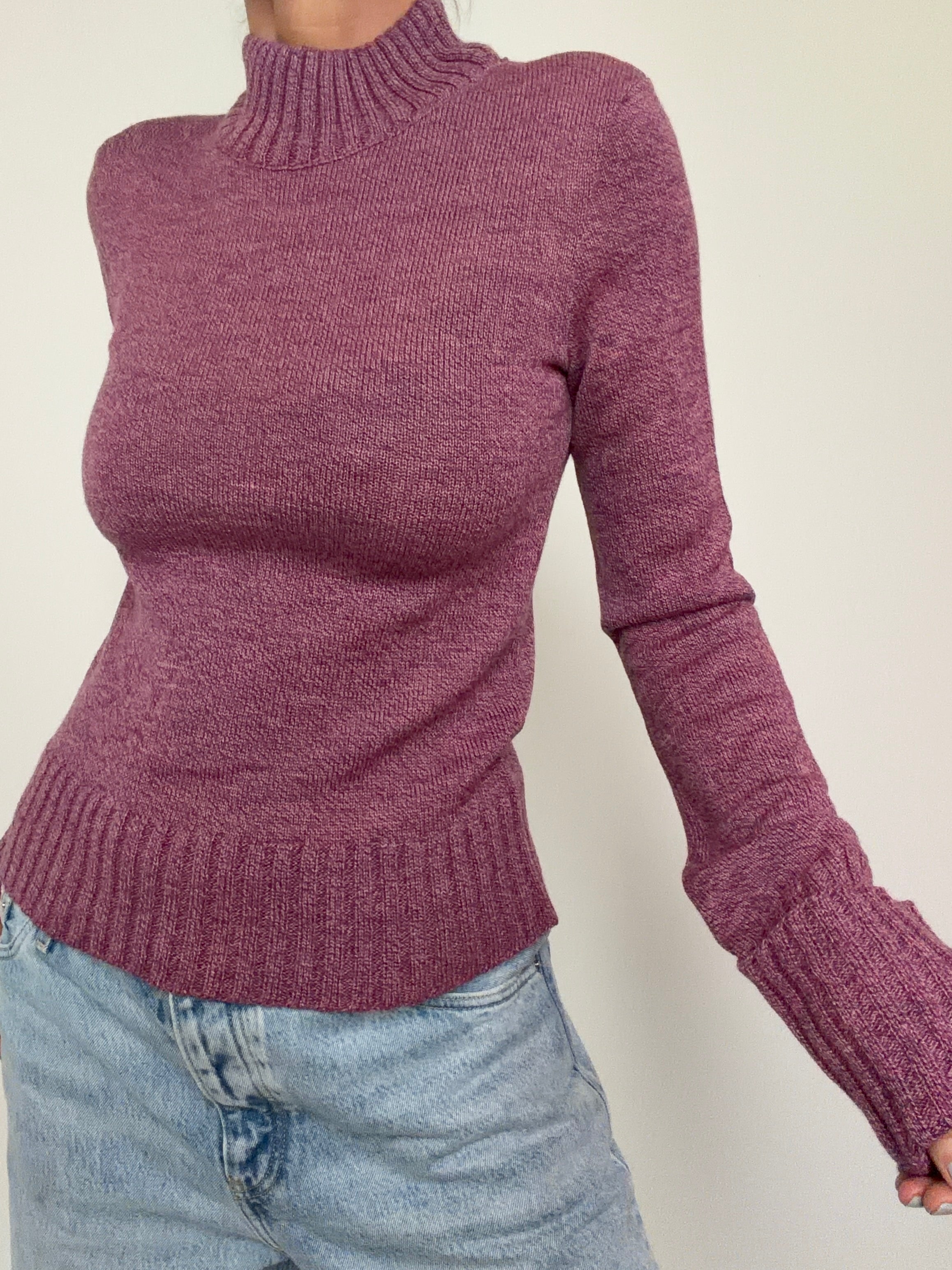 Rasberry Wool Knit