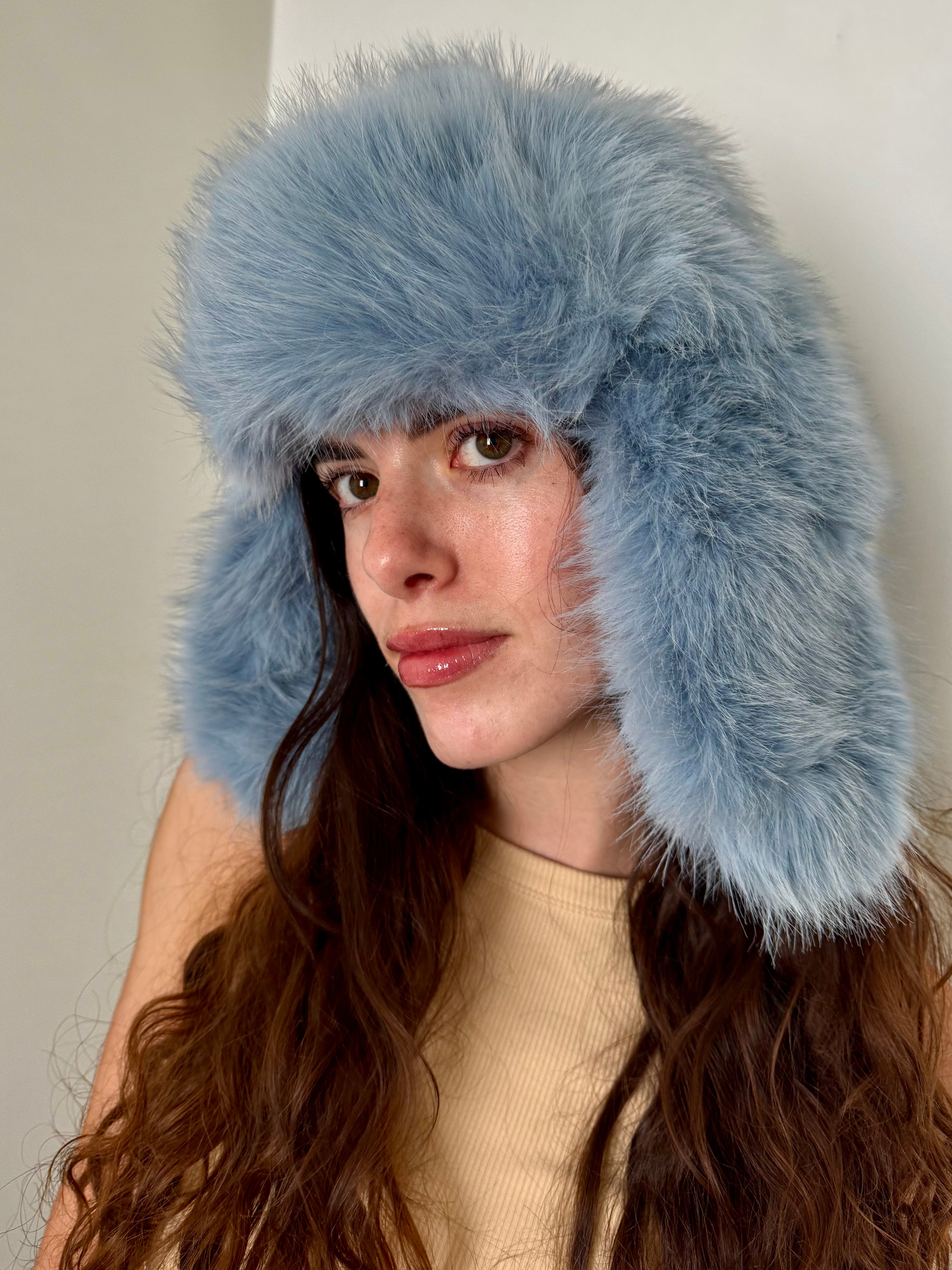 Trapper Hat Blue