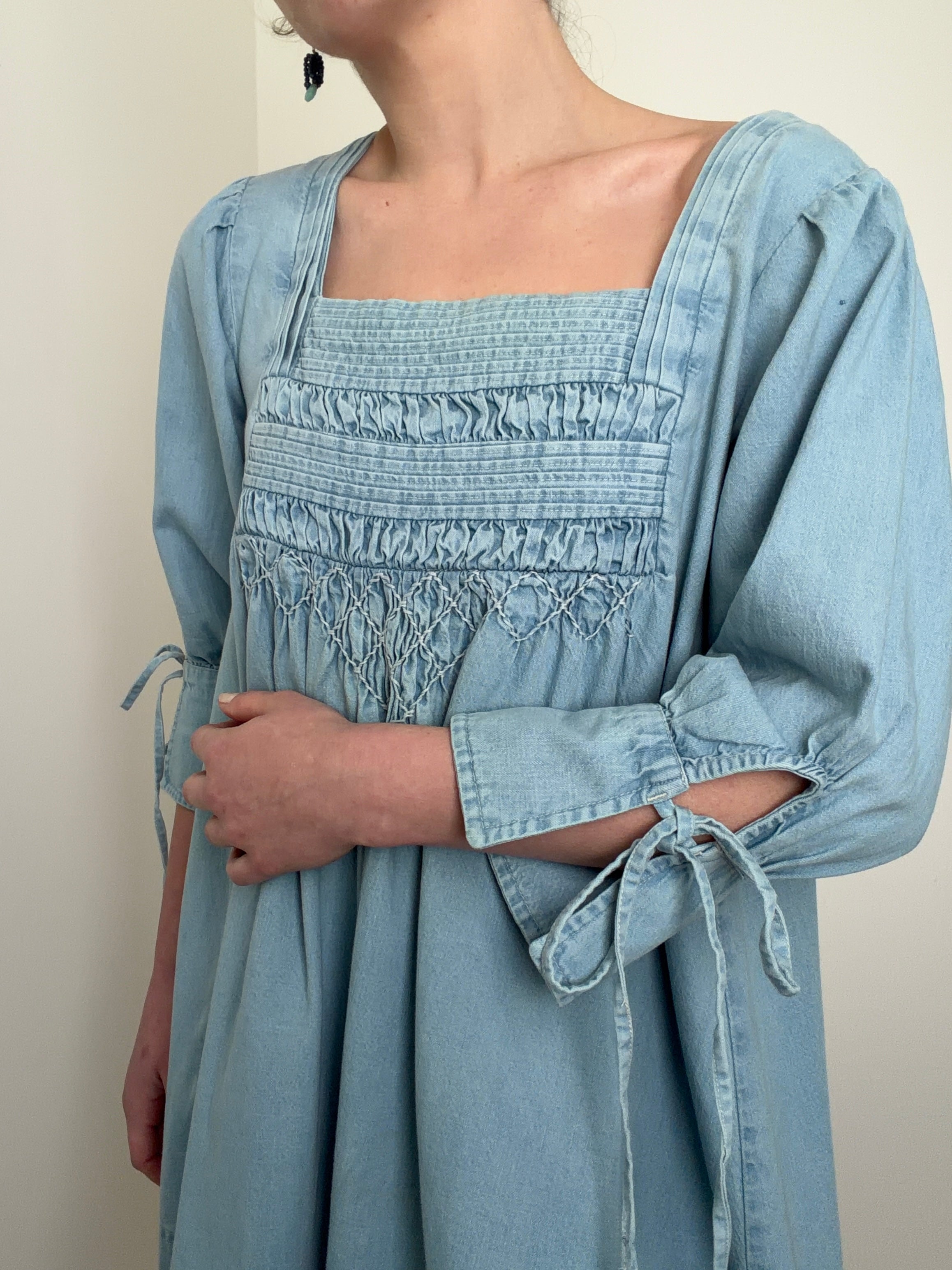Sonora Denim Mini Dress