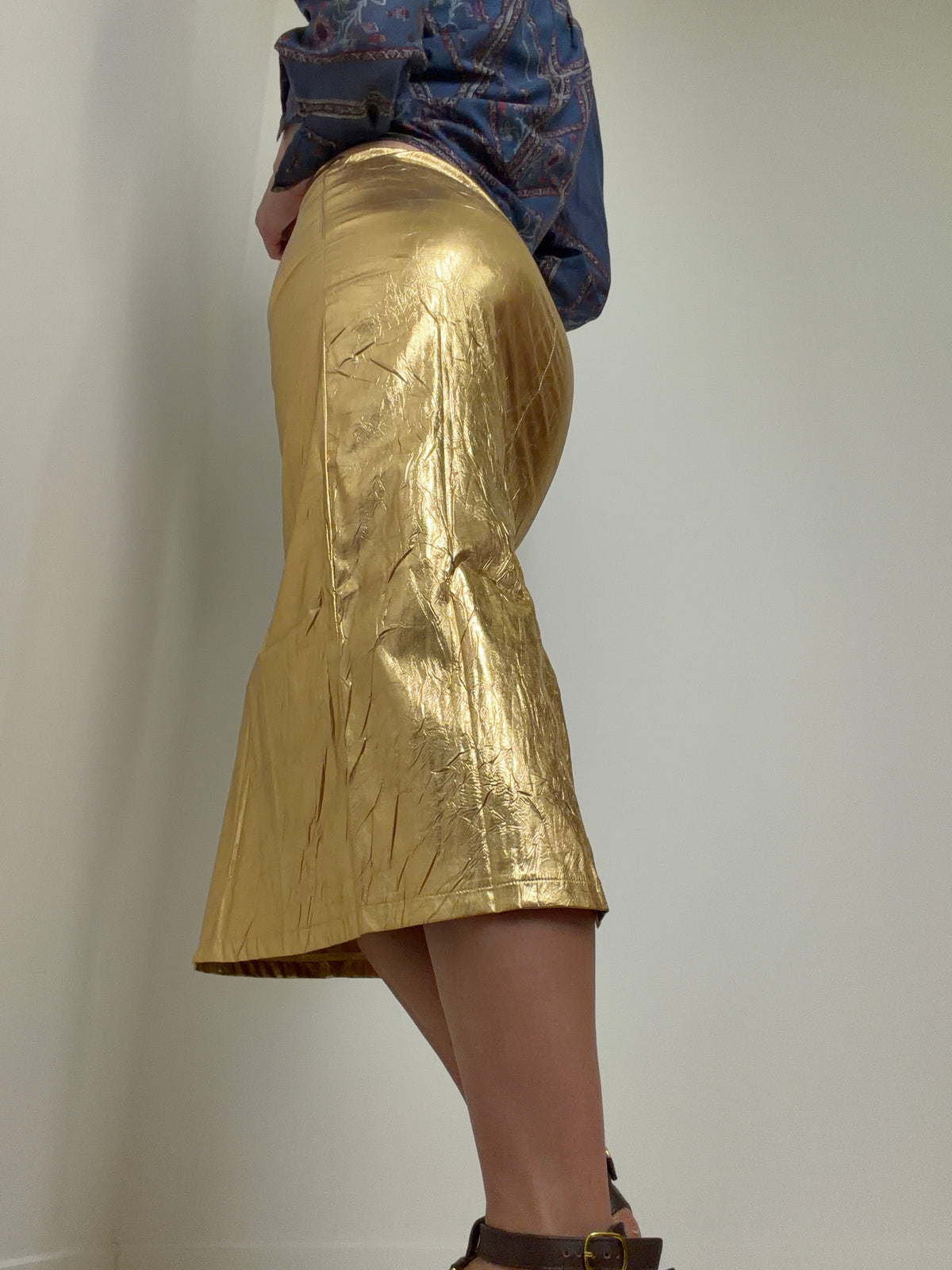 Gold Foil Skirt
