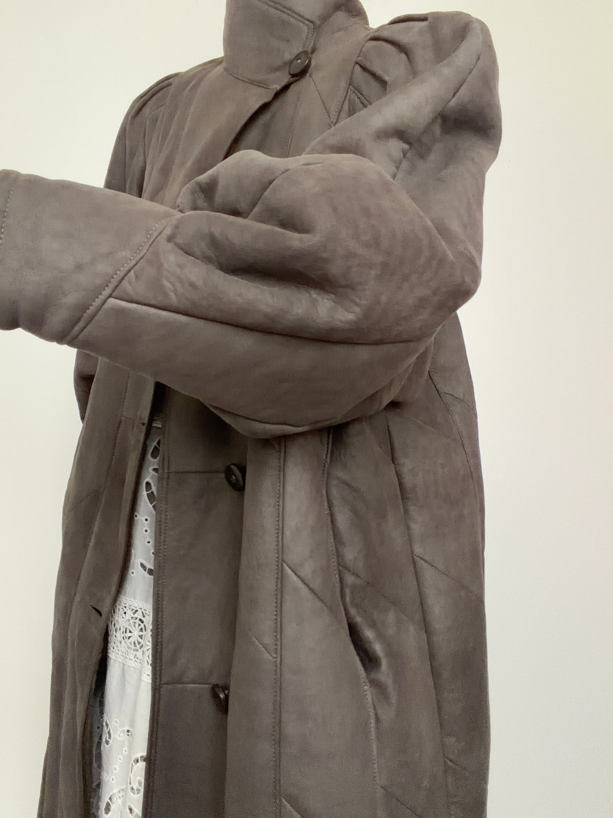 Military Maiden Shearling Coat