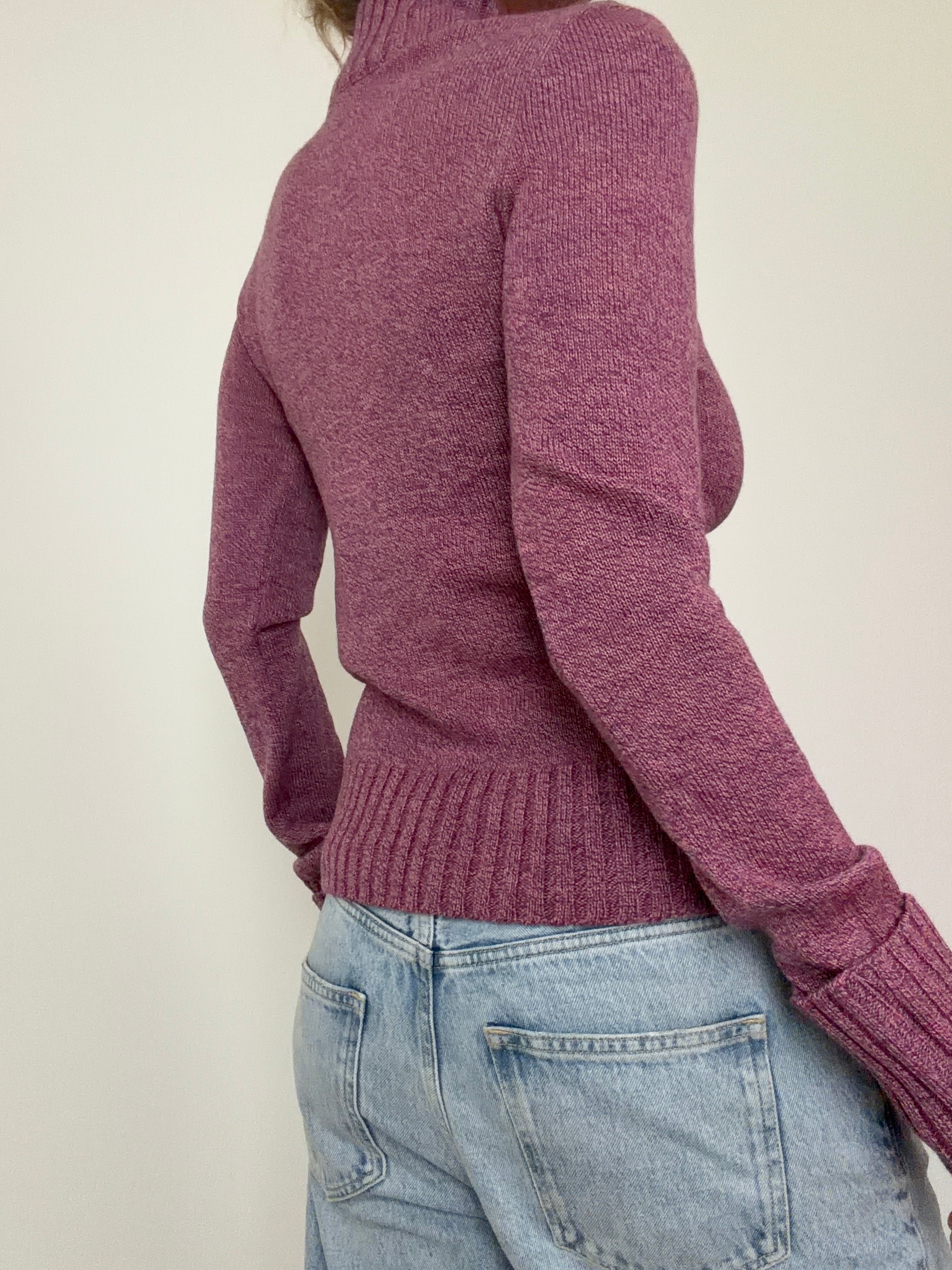 Rasberry Wool Knit