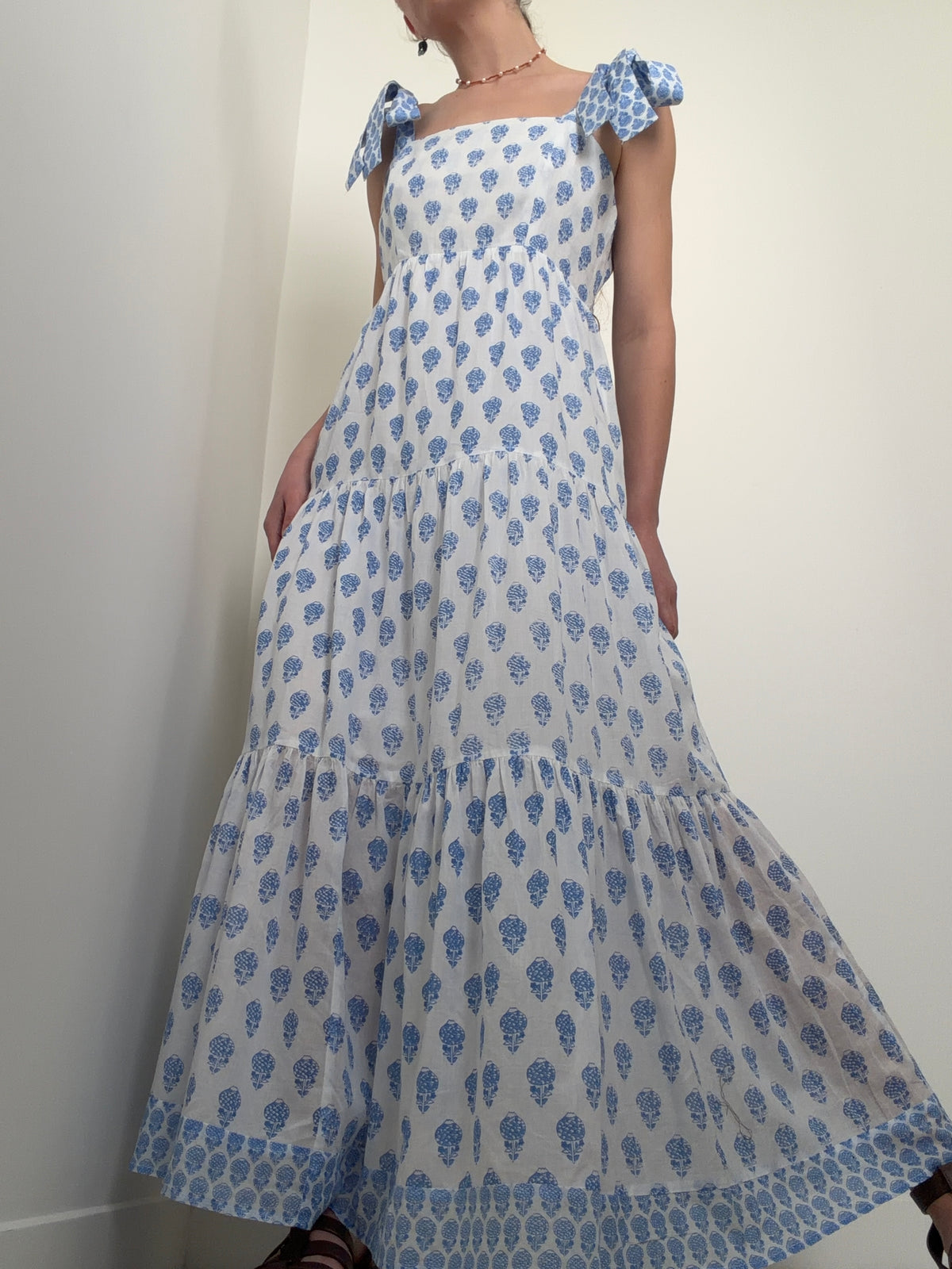 Tabitha Maxi Dress, Pineapple Print