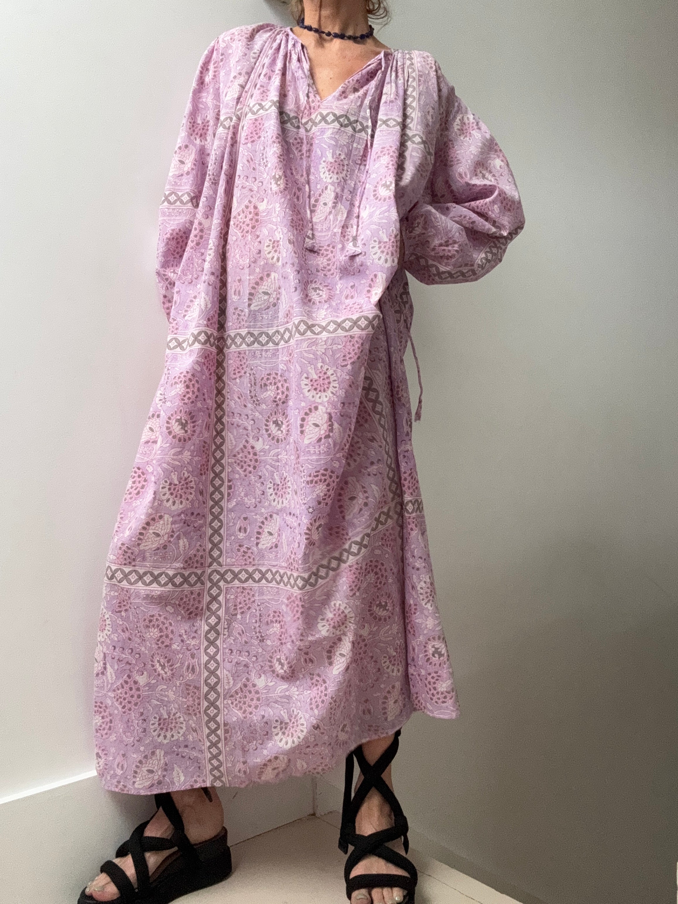 Antik Batik Flavie Dress Purple